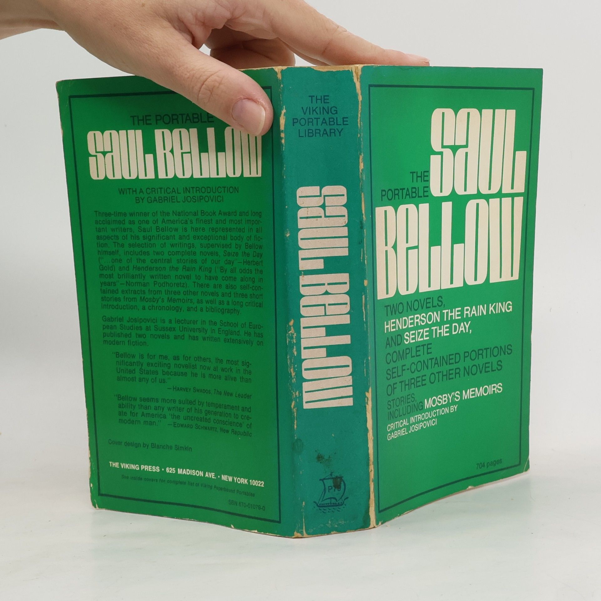 Saul Bellow The Portable Library, Saul Bellow