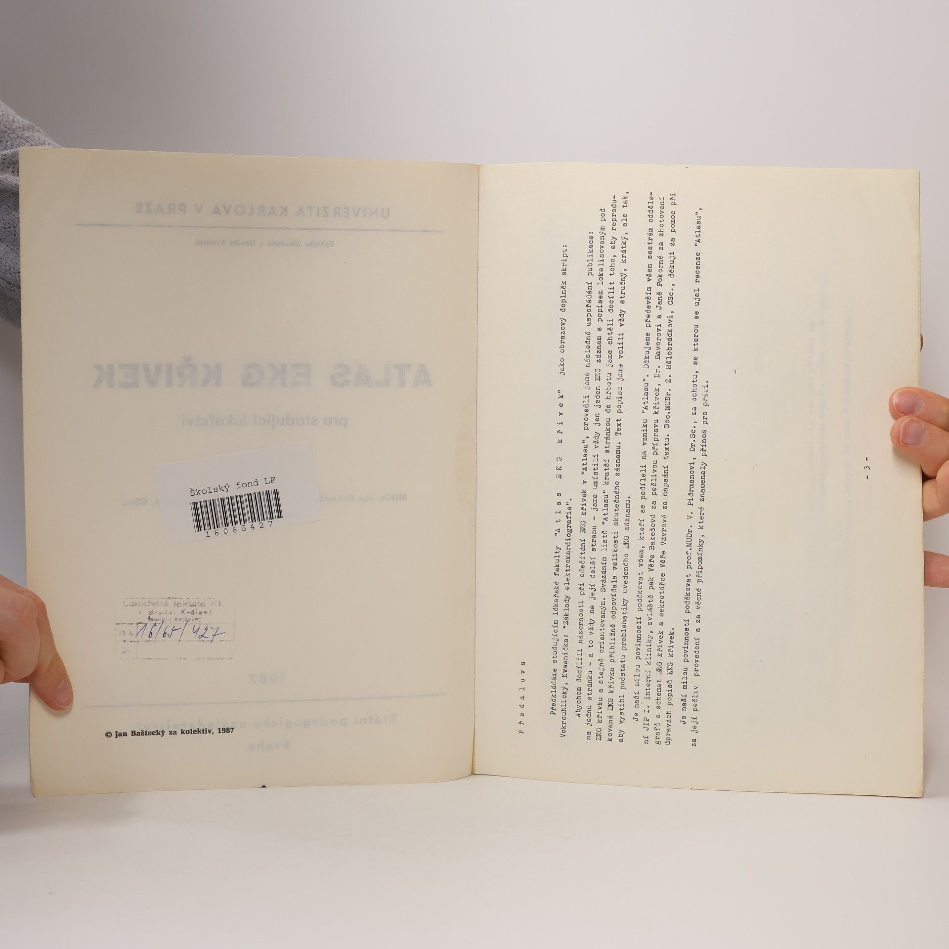 Vlasta Wasyliwová Atlas EKG křivek
