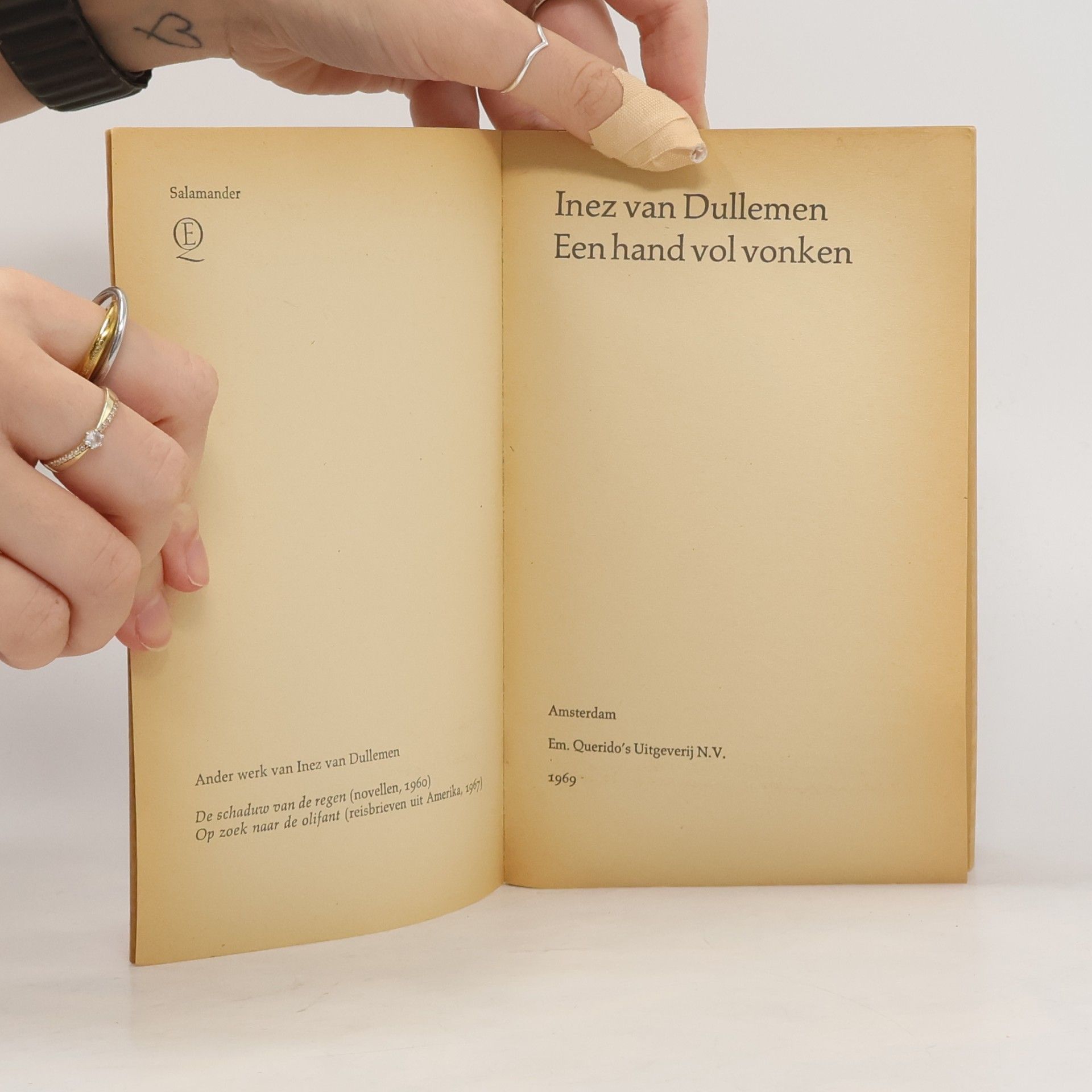 Inez van Dullemen Een hand vol vonken