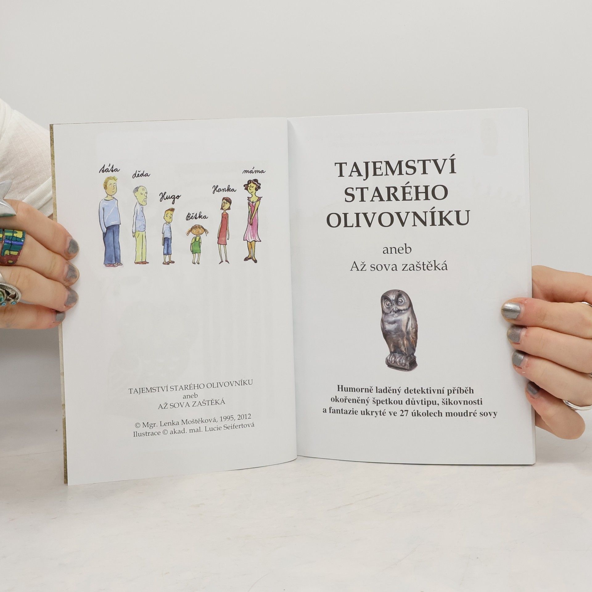 Lenka Moštěková Tajemství starého olivovníku