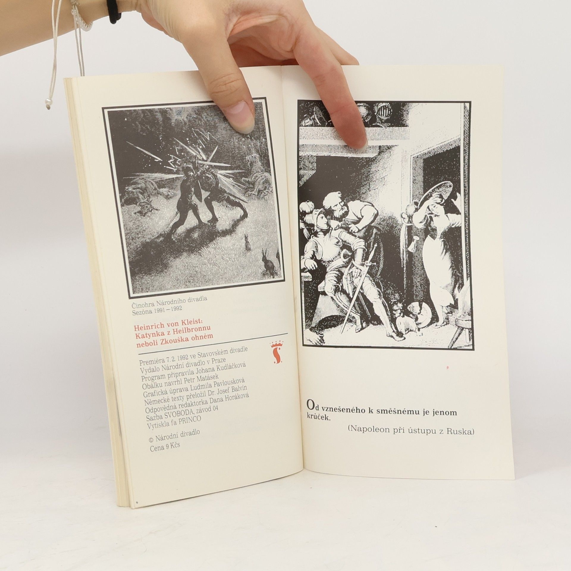 Heinrich von Kleist Katynka z Heilbronnu neboli Zkouška ohněm