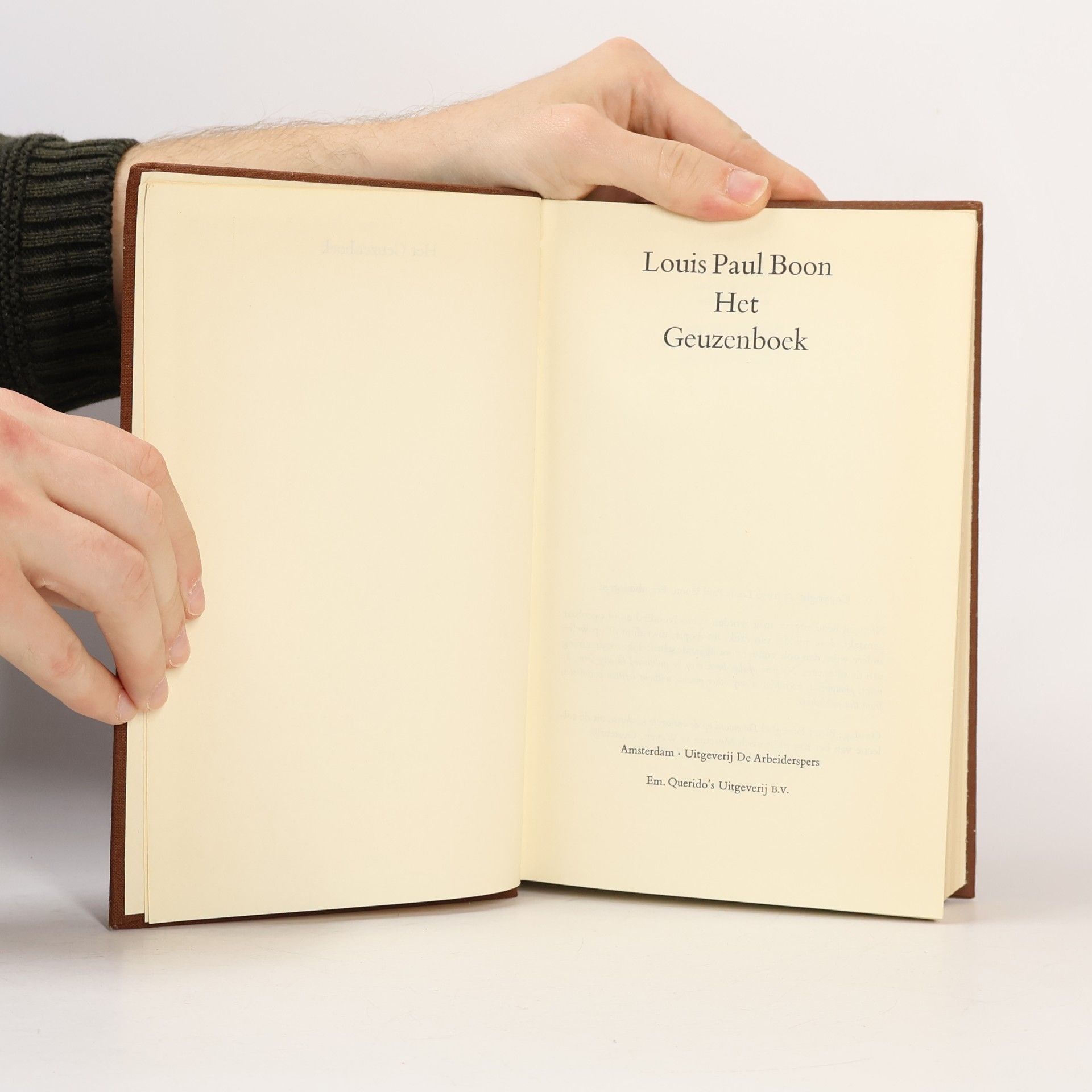 Louis Paul Boon Het Geuzenboek