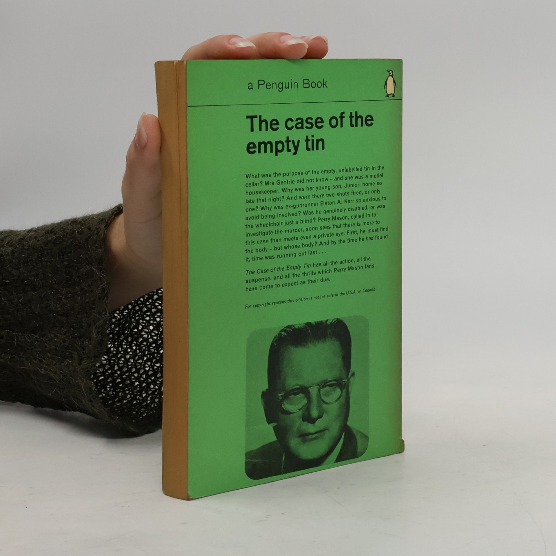 Erle Stanley Gardner The Case of the Empty Tin