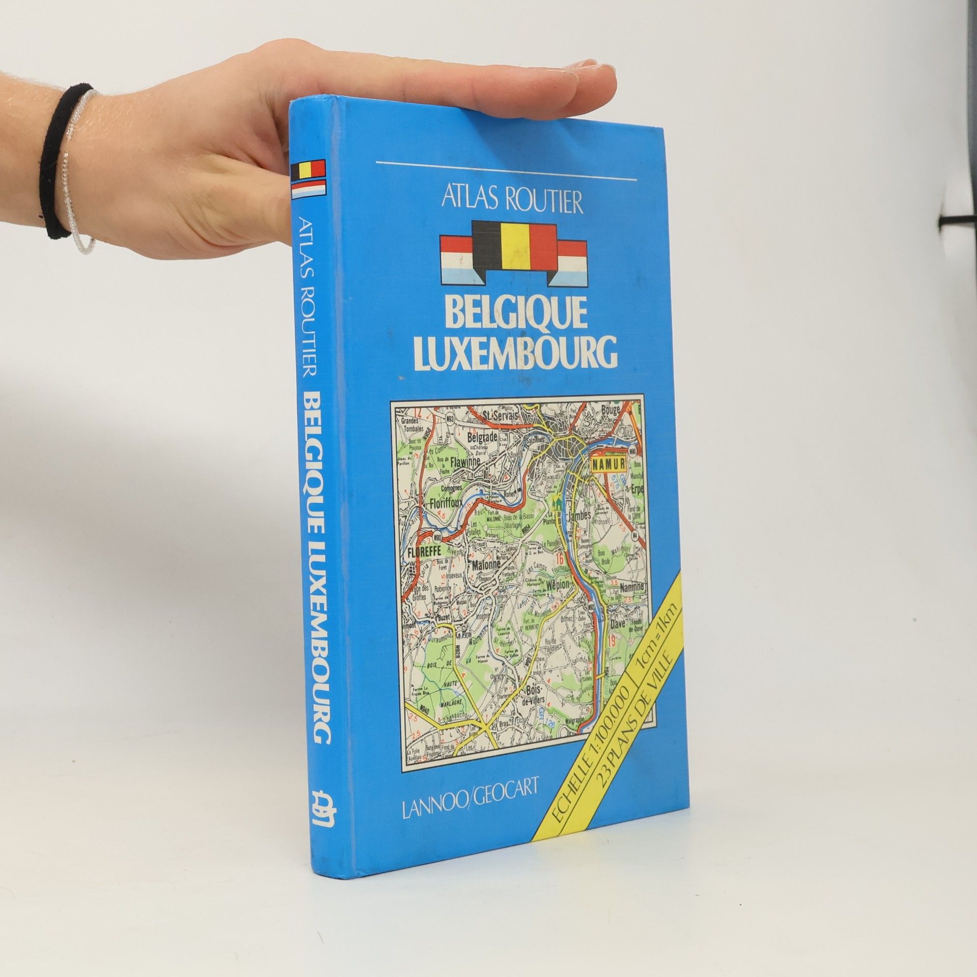 Atlas routier Belgique Luxembourg