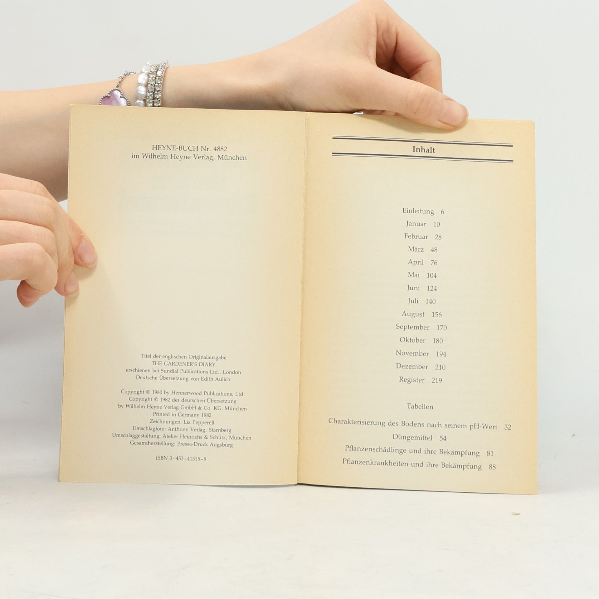 Stanley Whitehead Das Jahrbuch für den Gartenfreund