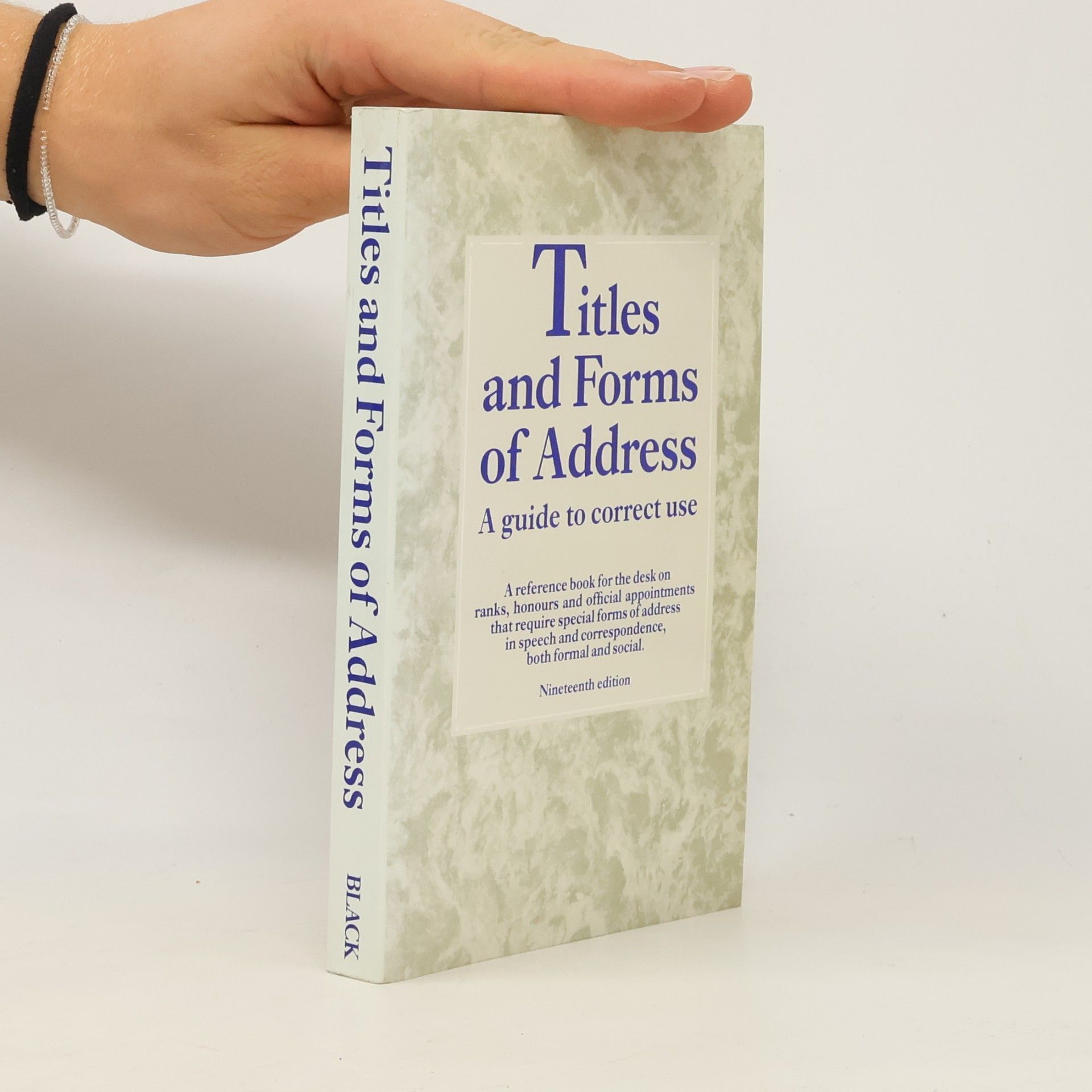Titles and Forms of Address