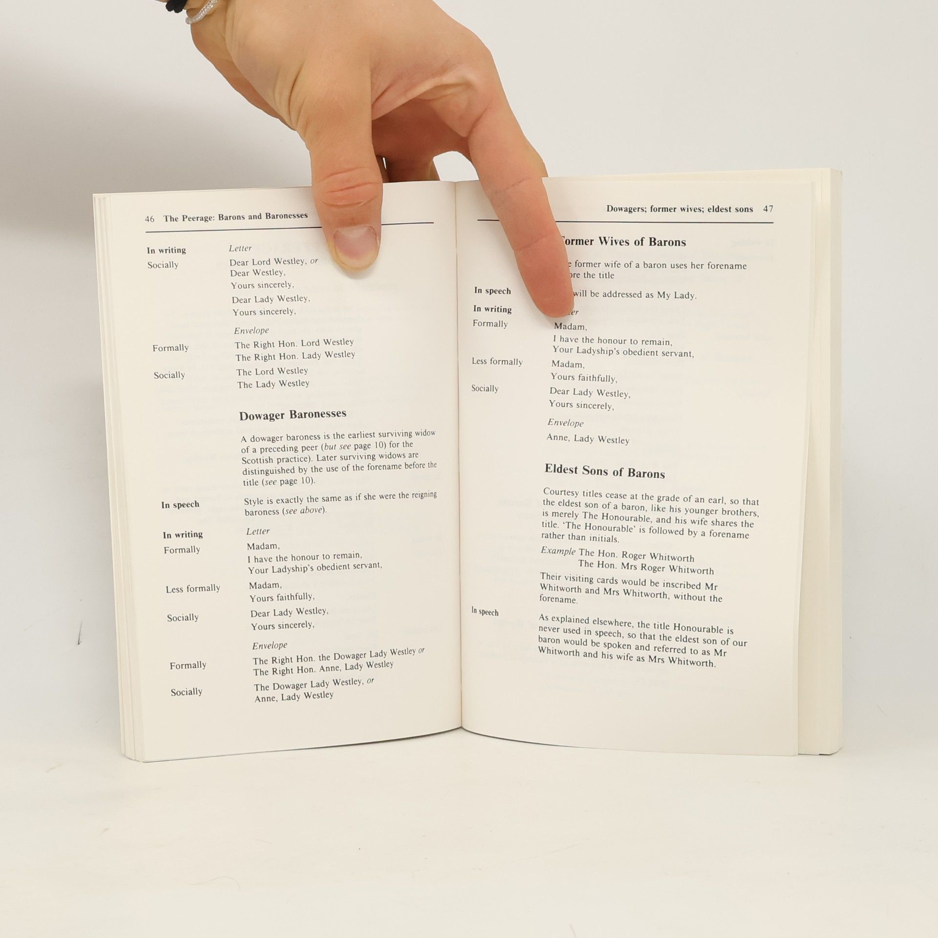 Titles and Forms of Address