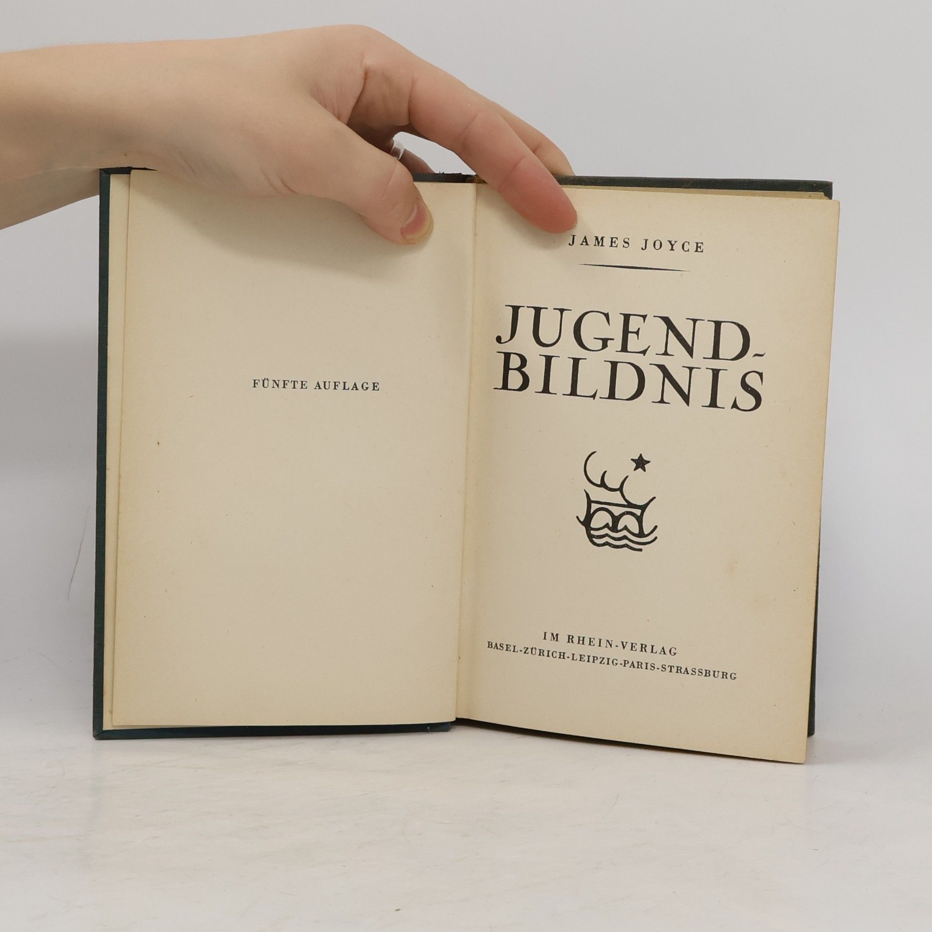 James Joyce Jugendbildnis