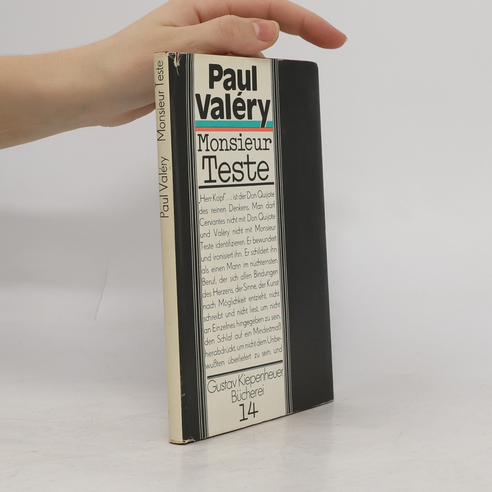 Paul Valéry Monsieur Teste