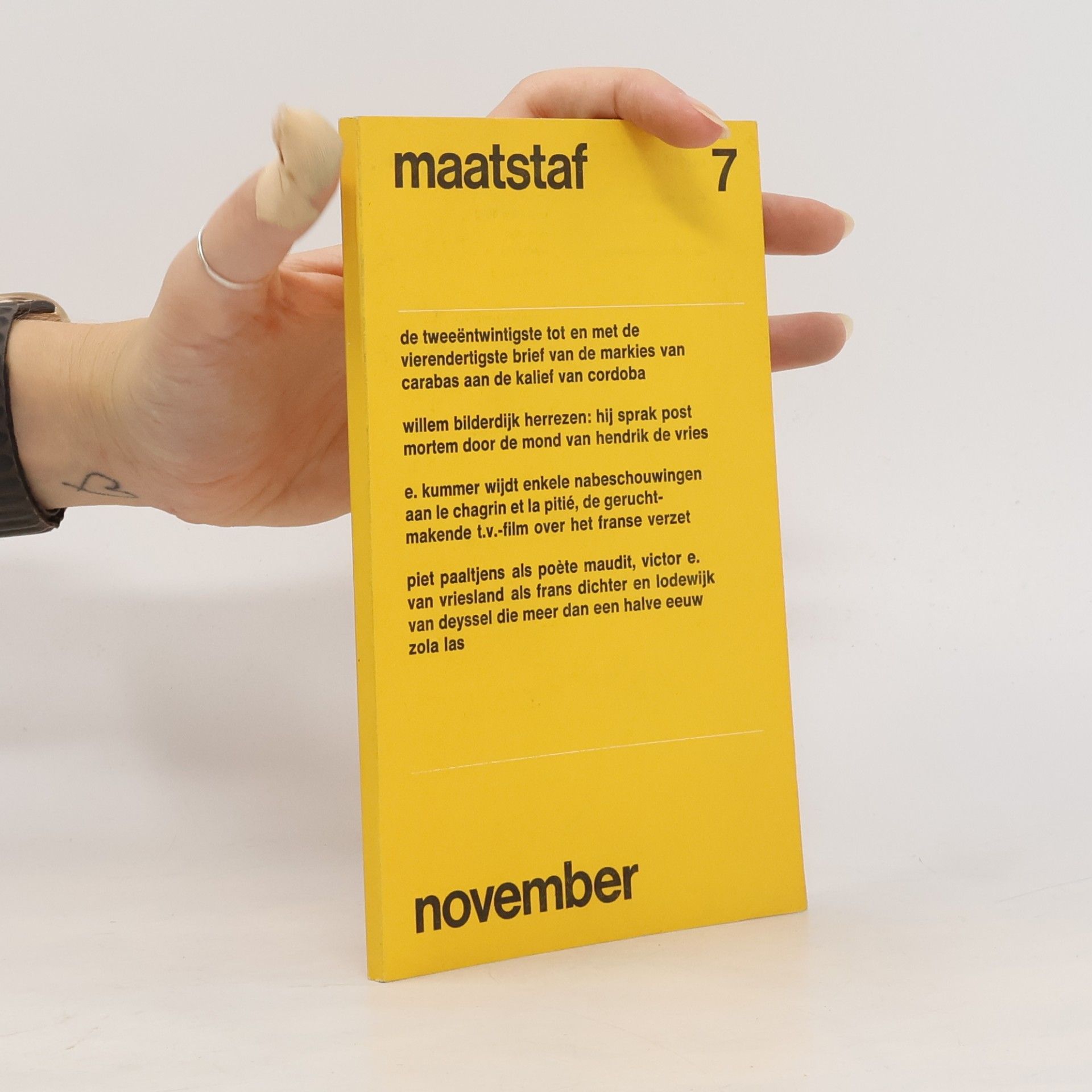 Various authors maatstaf 7