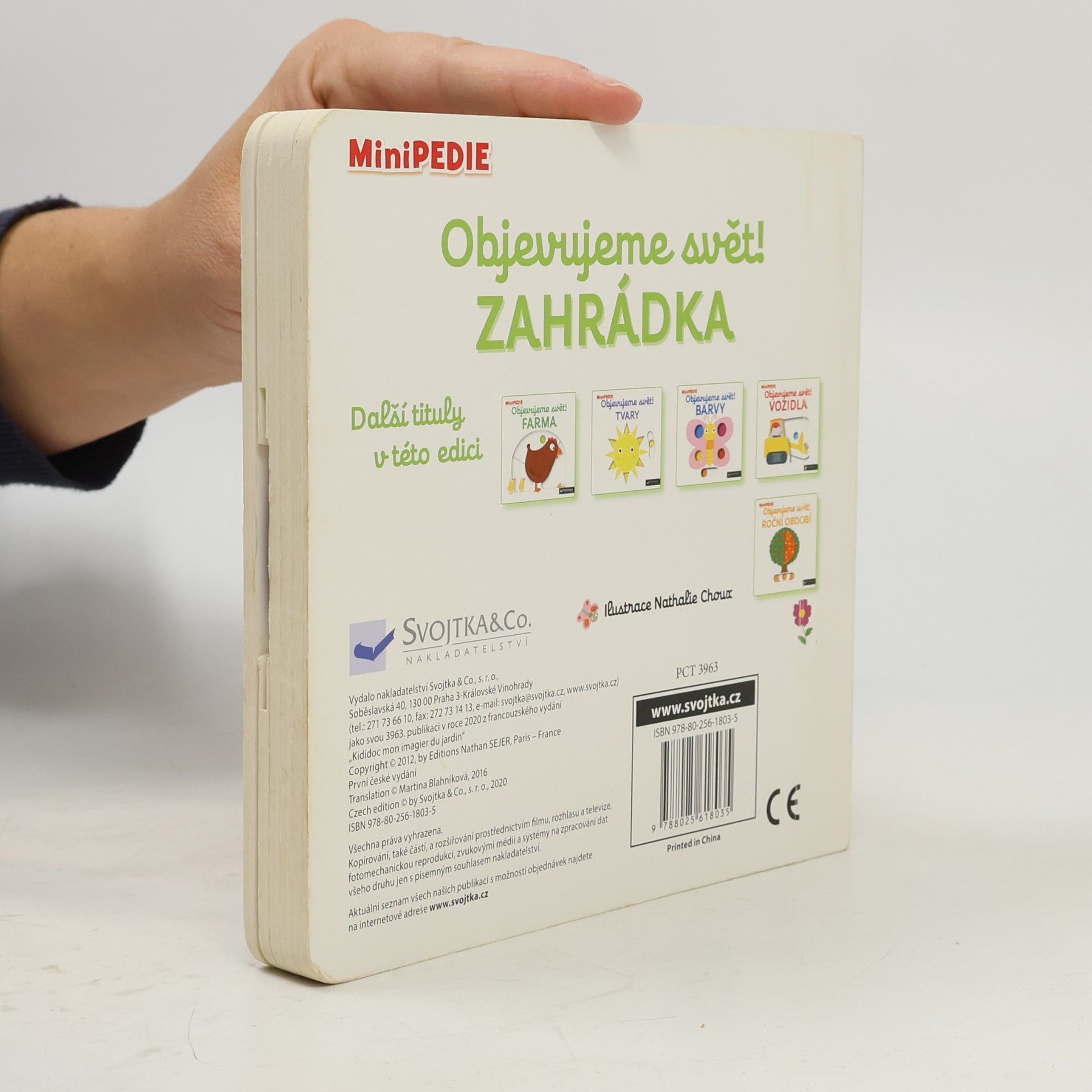 Nathalie Choux Objevujeme svět! Zahrádka