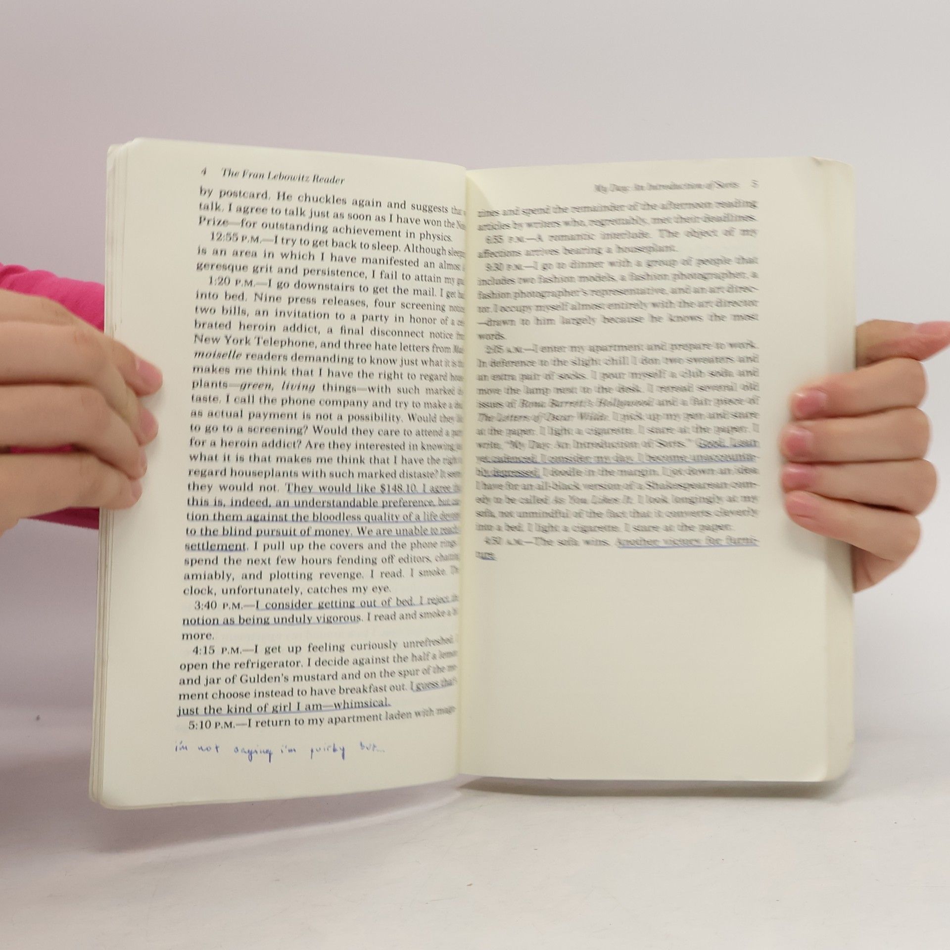 Fran Lebowitz The Fran Lebowitz Reader