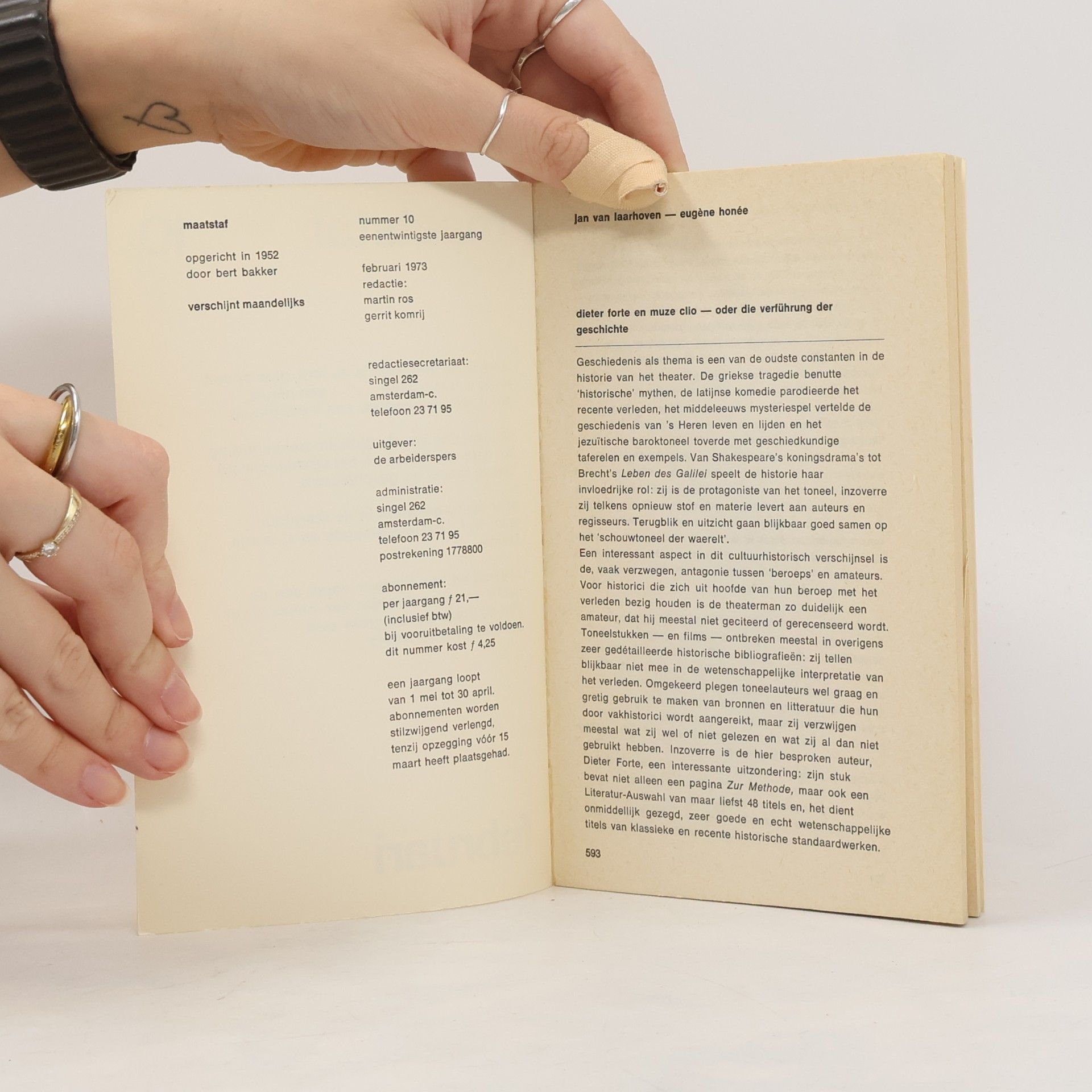 Various authors maatstaf 10