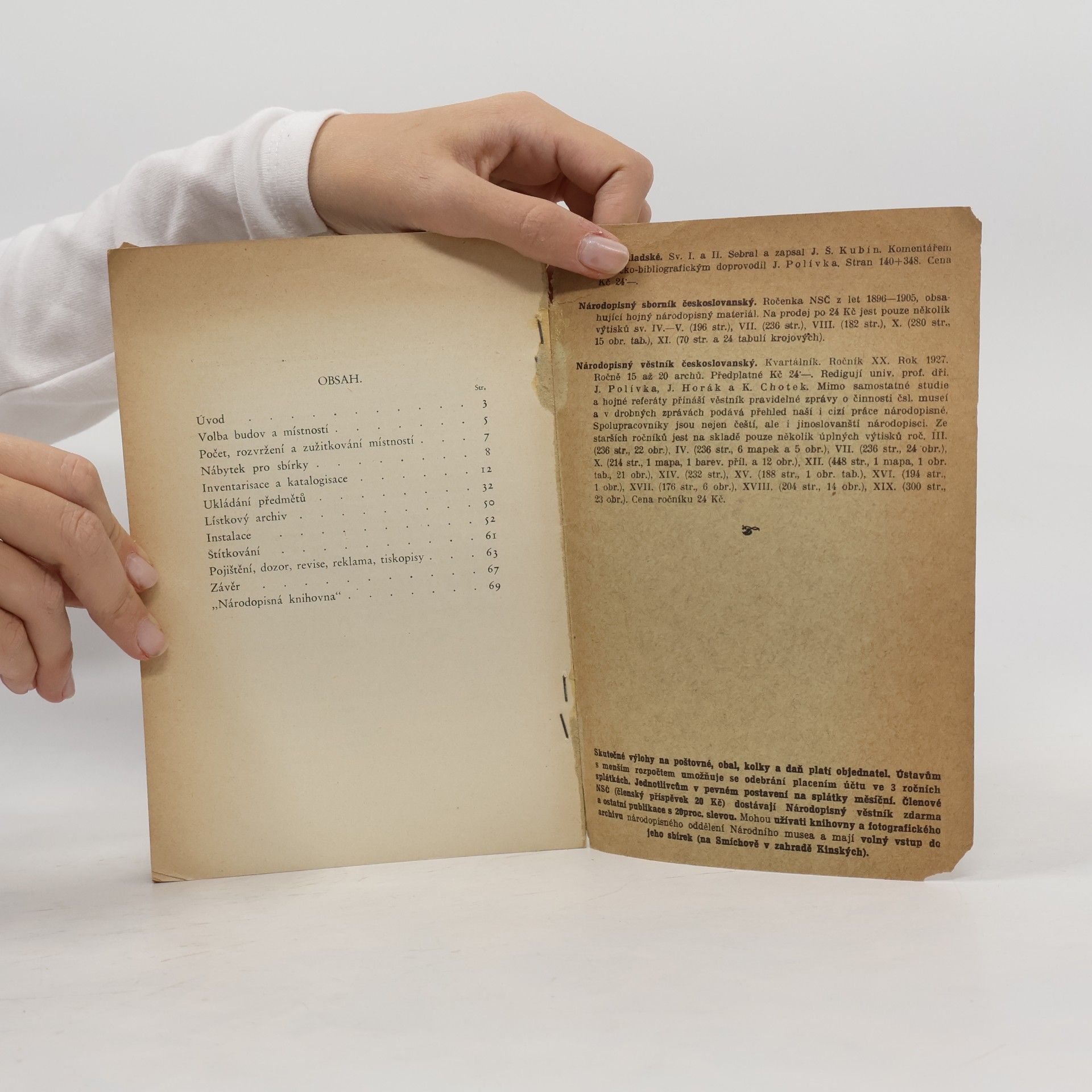 Ladislav Lábek Nástin praktické museologie pro krajinská musea vlastivědná