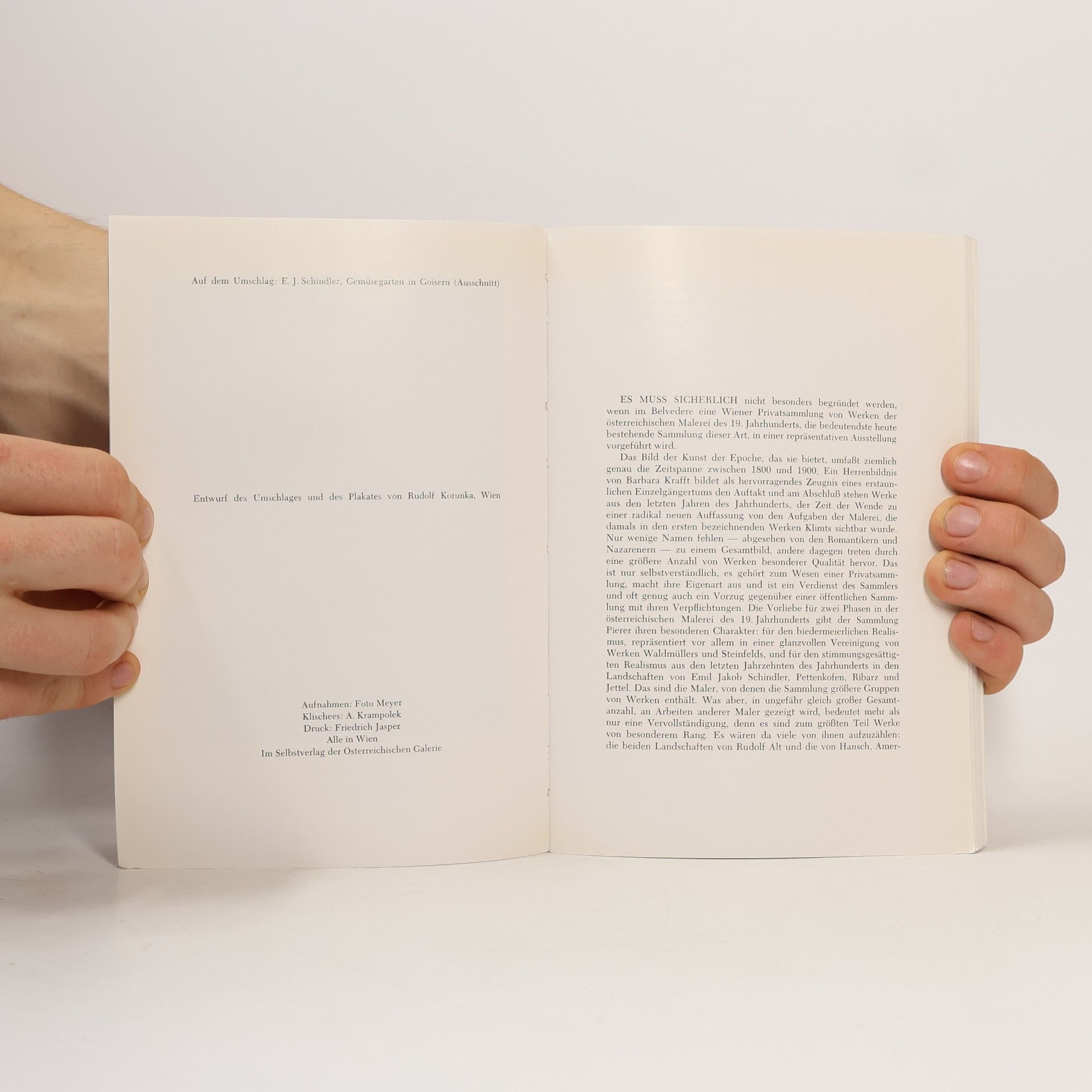 E. J. Schindler Österreichische Malerei des 19. Jahrhunderts