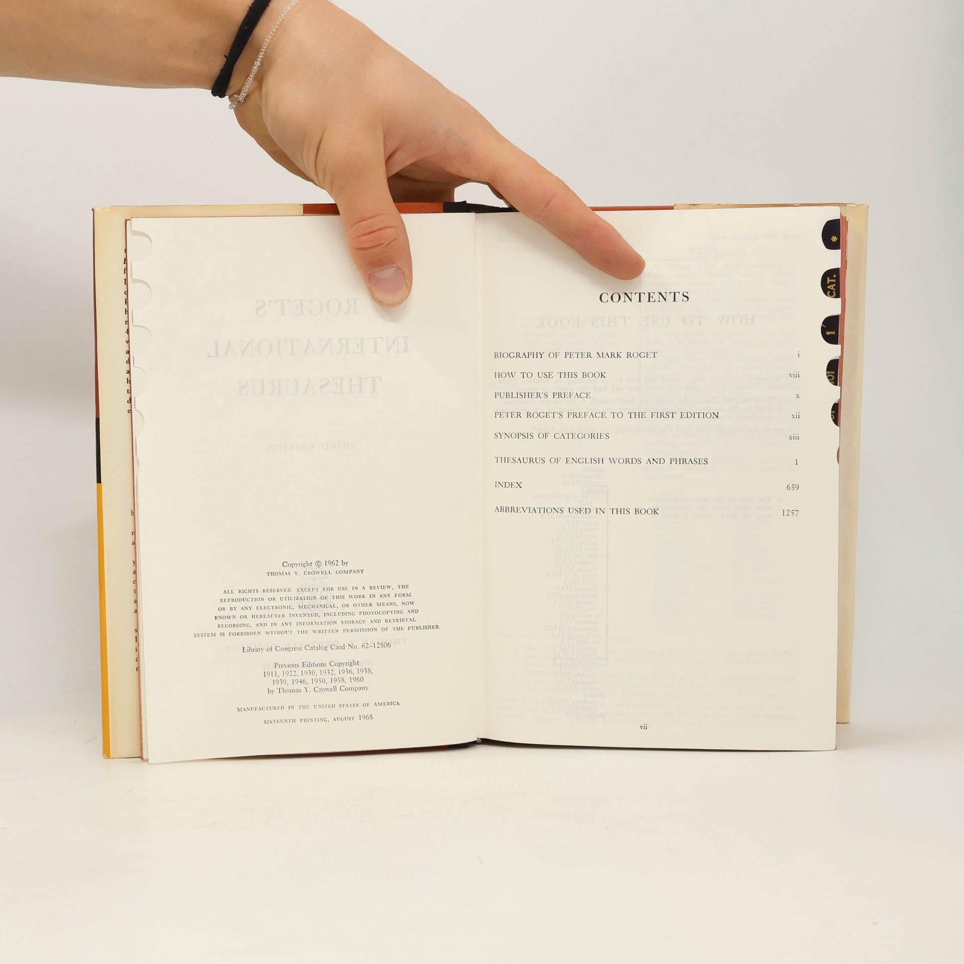 Peter Roget Roget's International Thesaurus