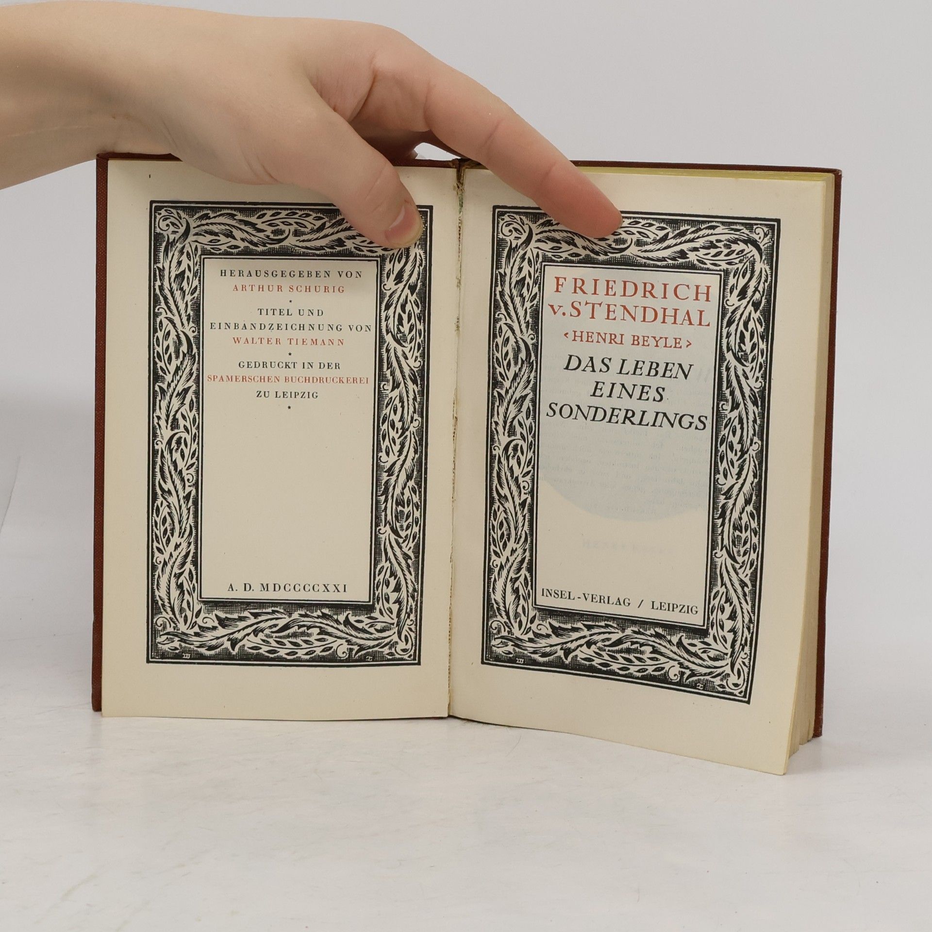 Stendhal Das Leben eines Sonderlings