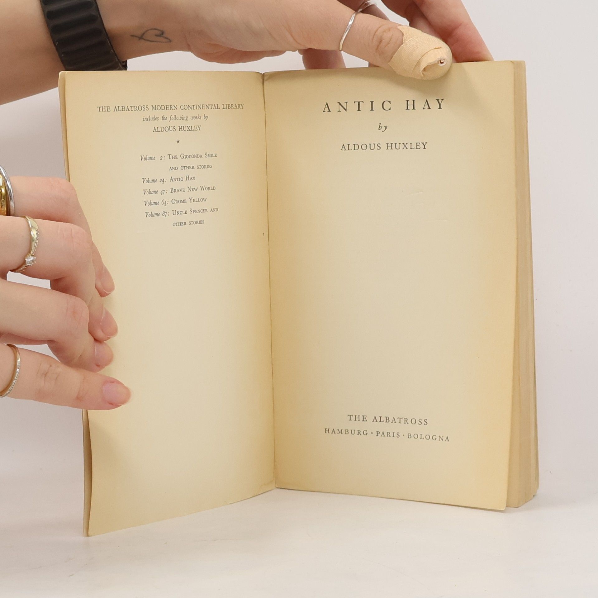 Aldous Huxley Antic Hay