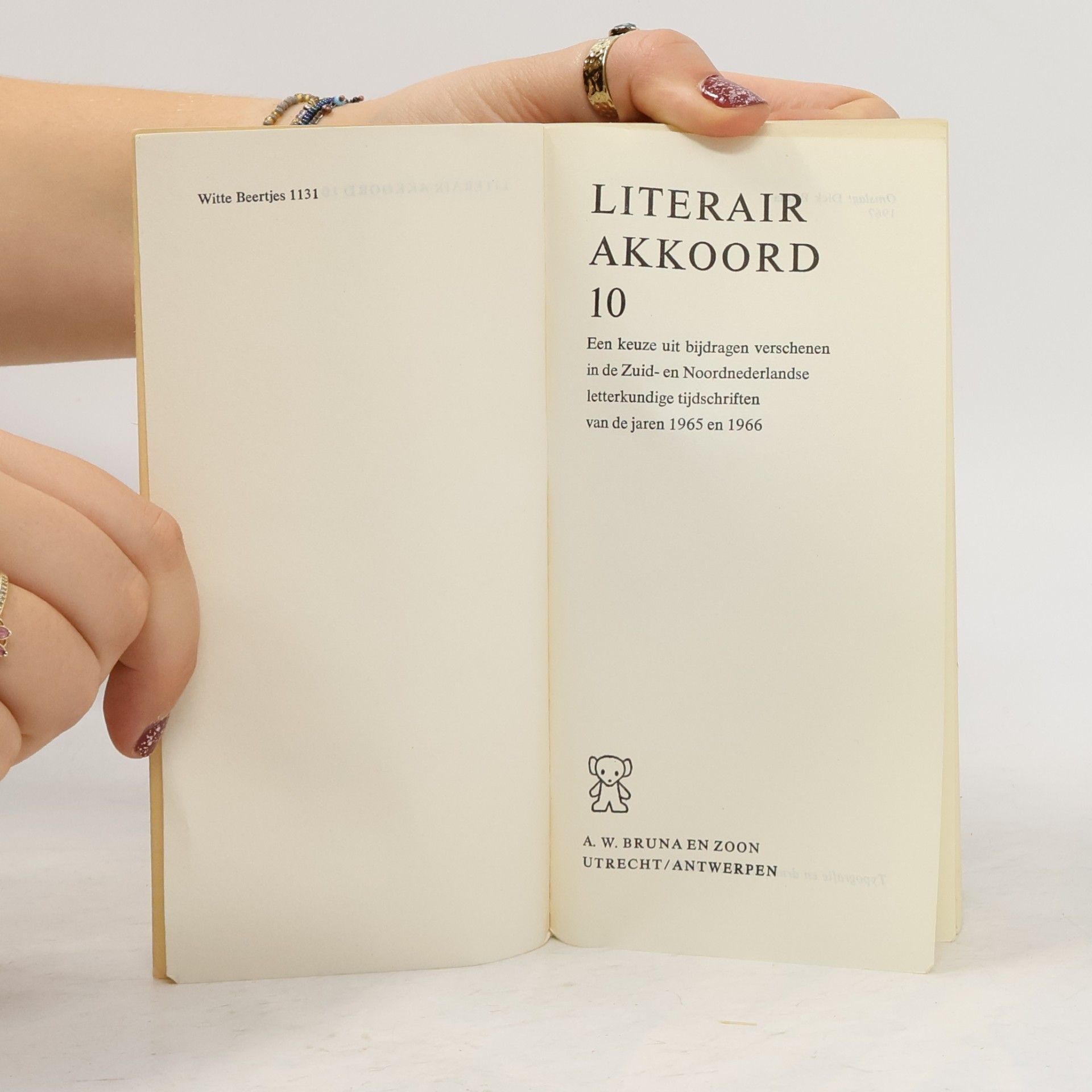 Various authors Literair Akkoord 10