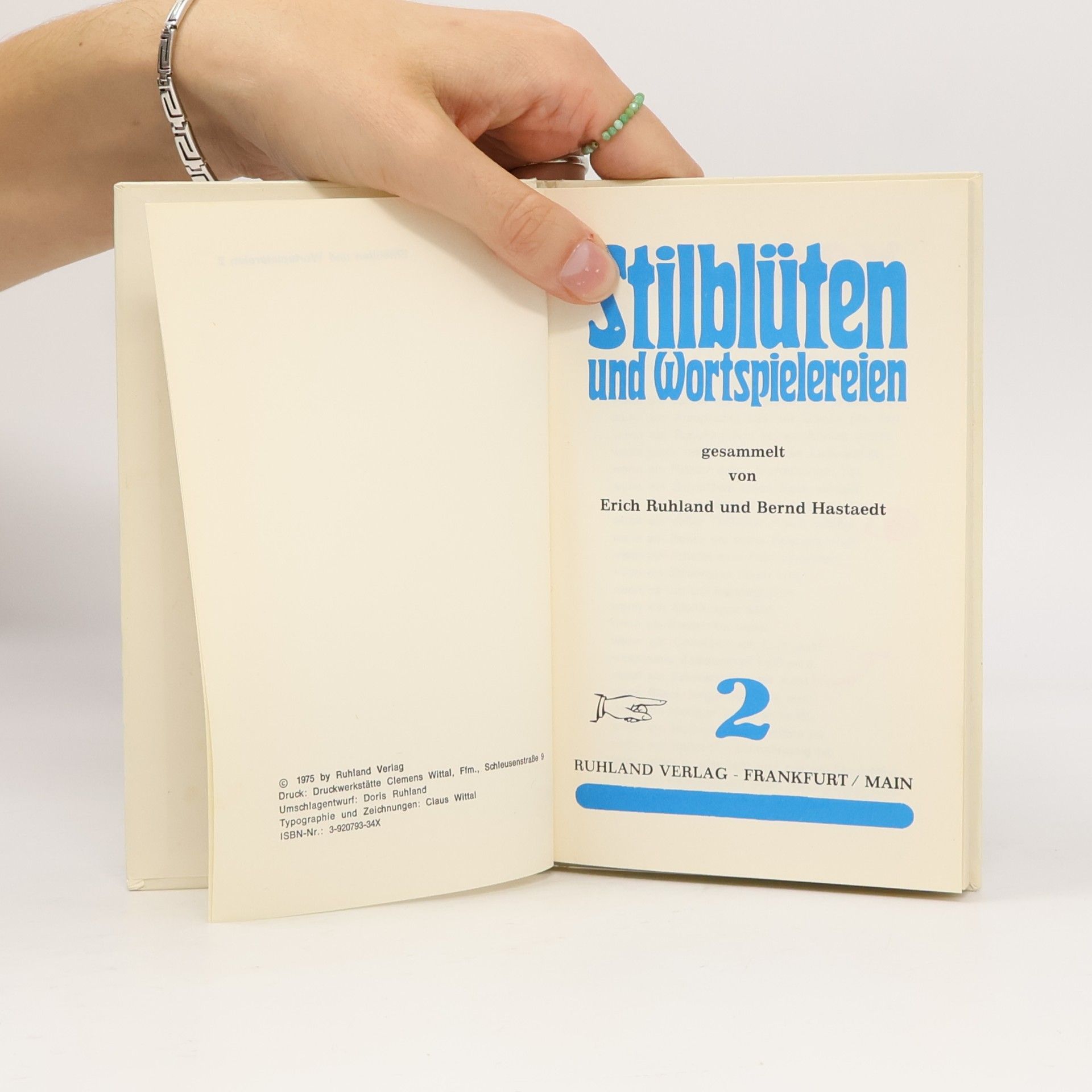 Erich Ruhland  Stilblüten und Wortspielereien 2