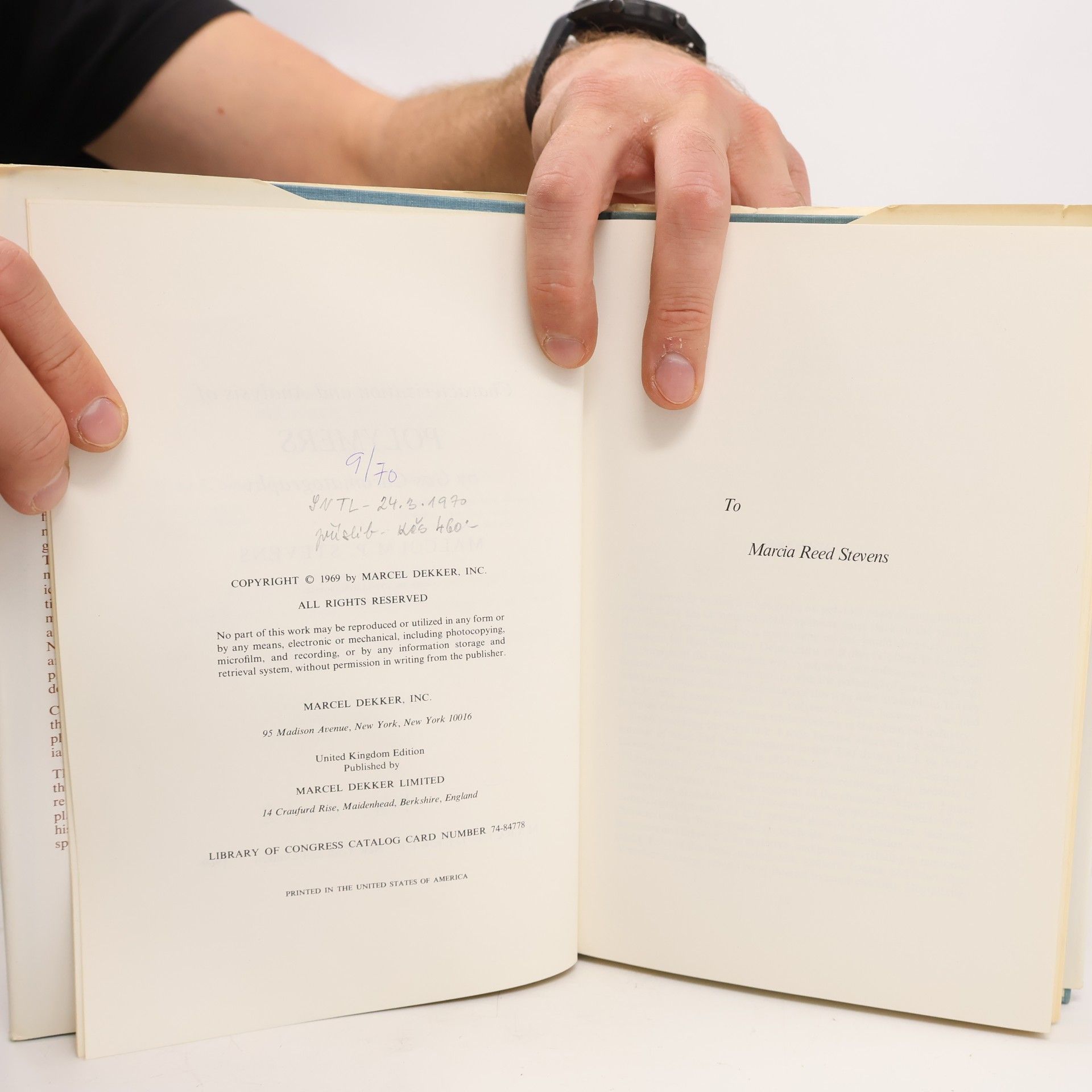 Malcolm P Stevens Characterization and Analysis of Polymers by Gas Chromatography