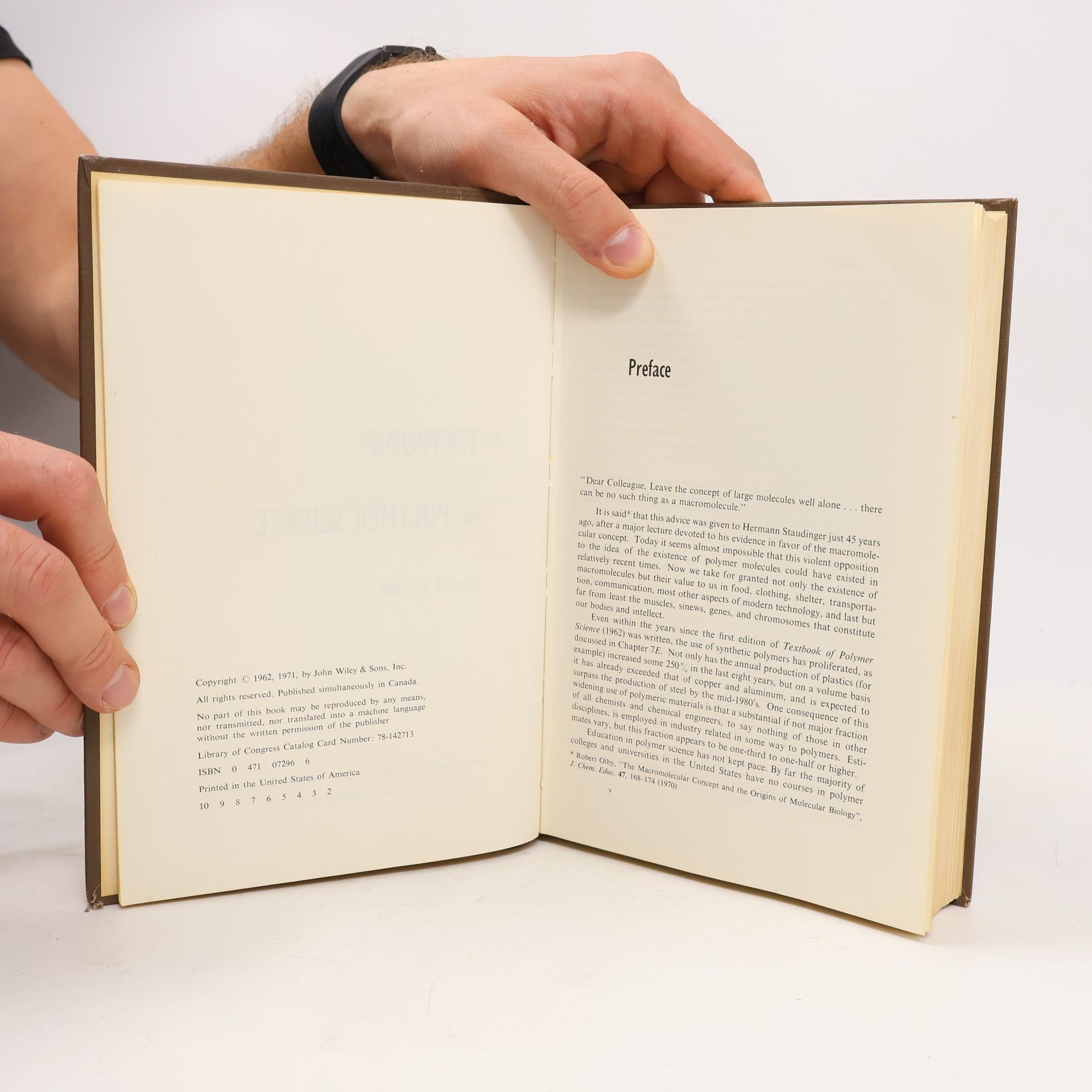 Fred W. Billmeyer, Jr. Textbook of Polymer Science