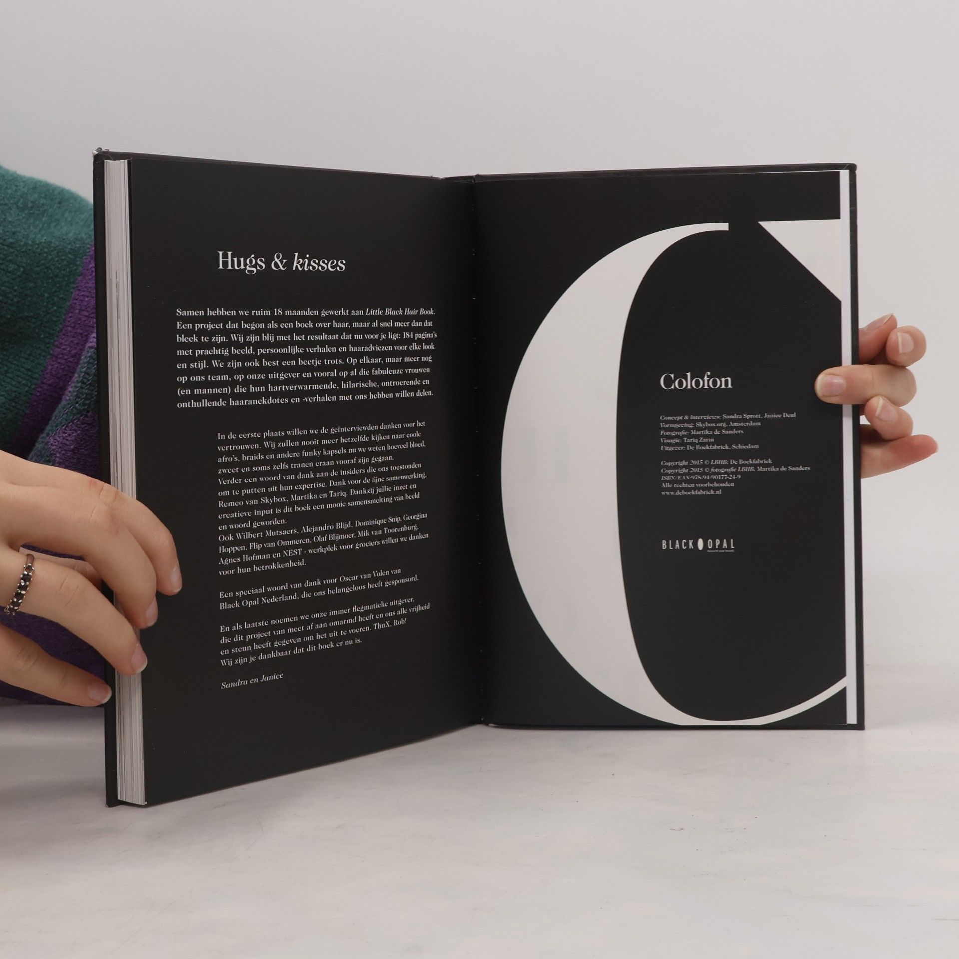 Sandra Sprott Little Black Hair Book