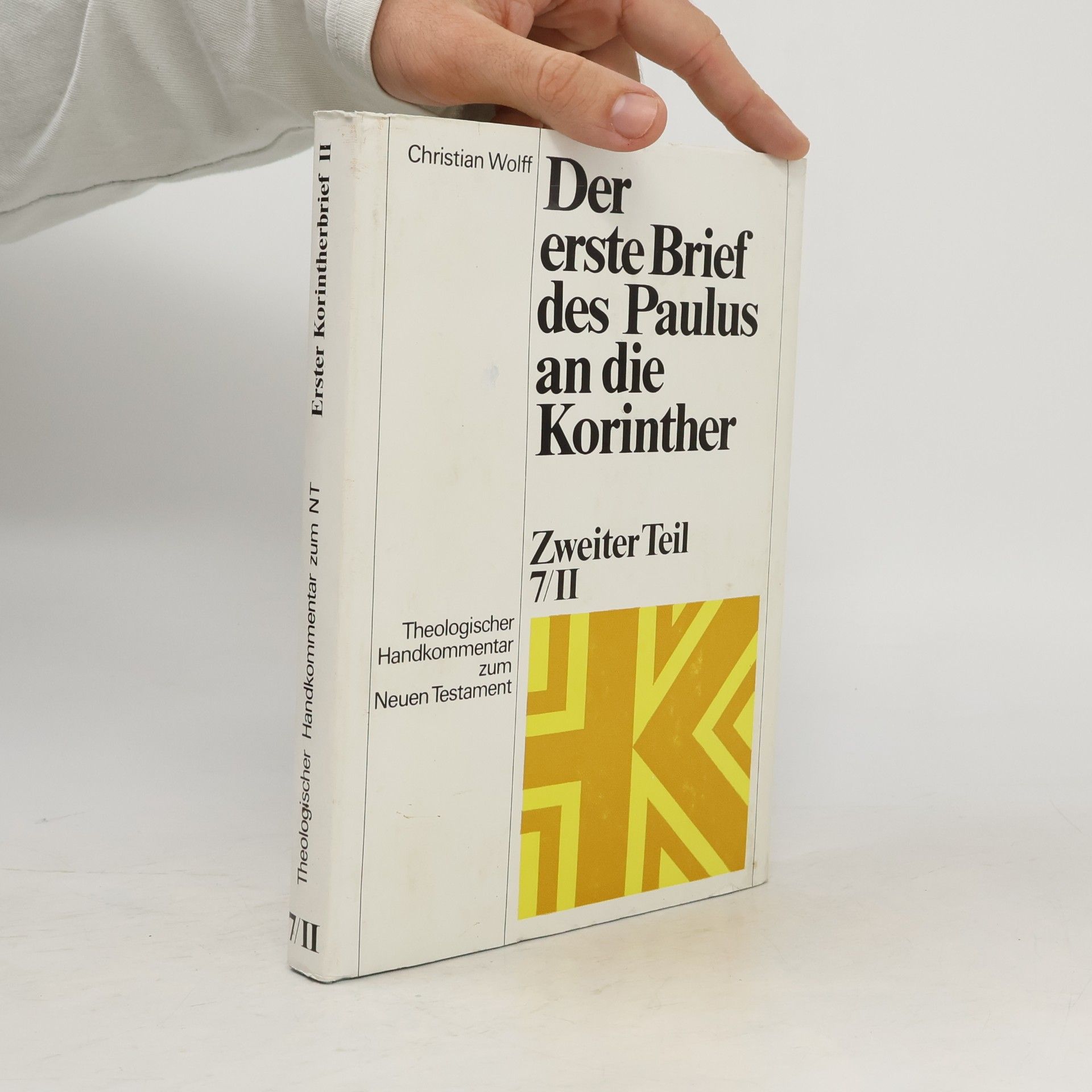 Der erste Brief des Paulus an die Korinther 2, 7/II