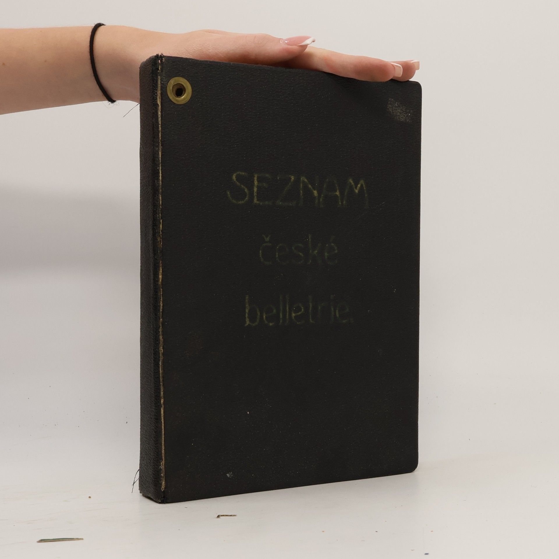 Various authors Seznam české belletrie
