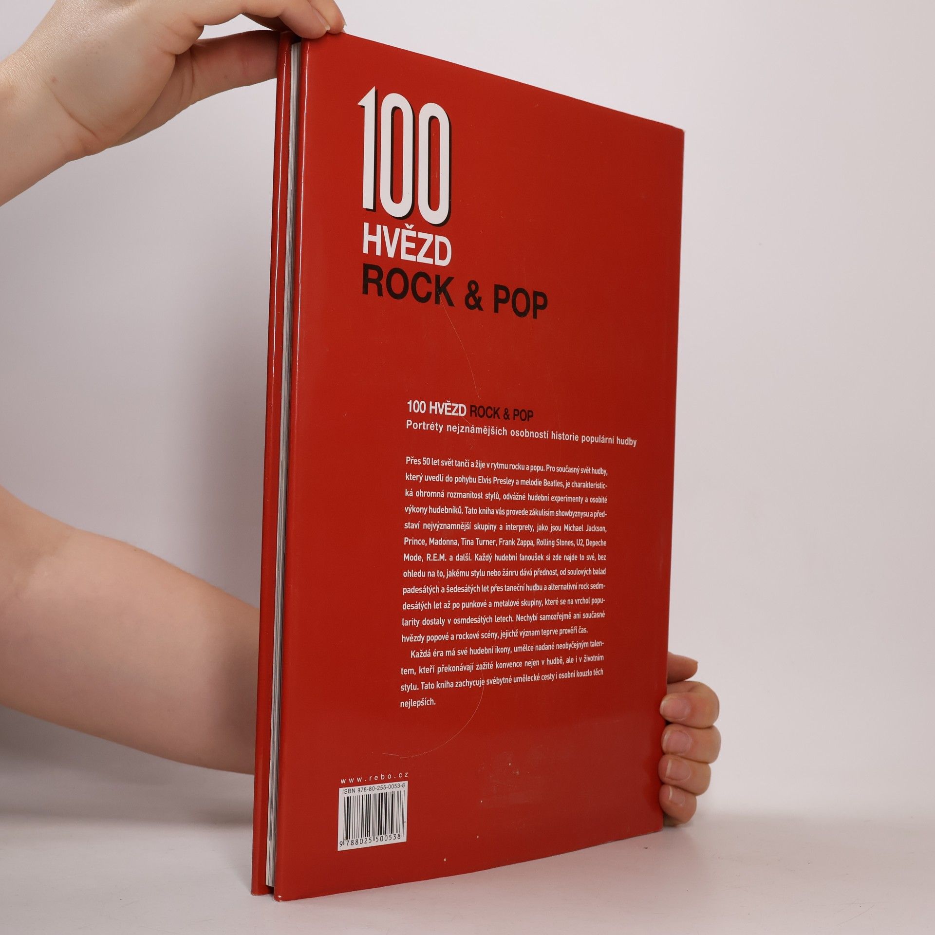 Martina Handwerker 100 hvězd rock & pop. Portréty nejznámějších osobností historie populární hudby