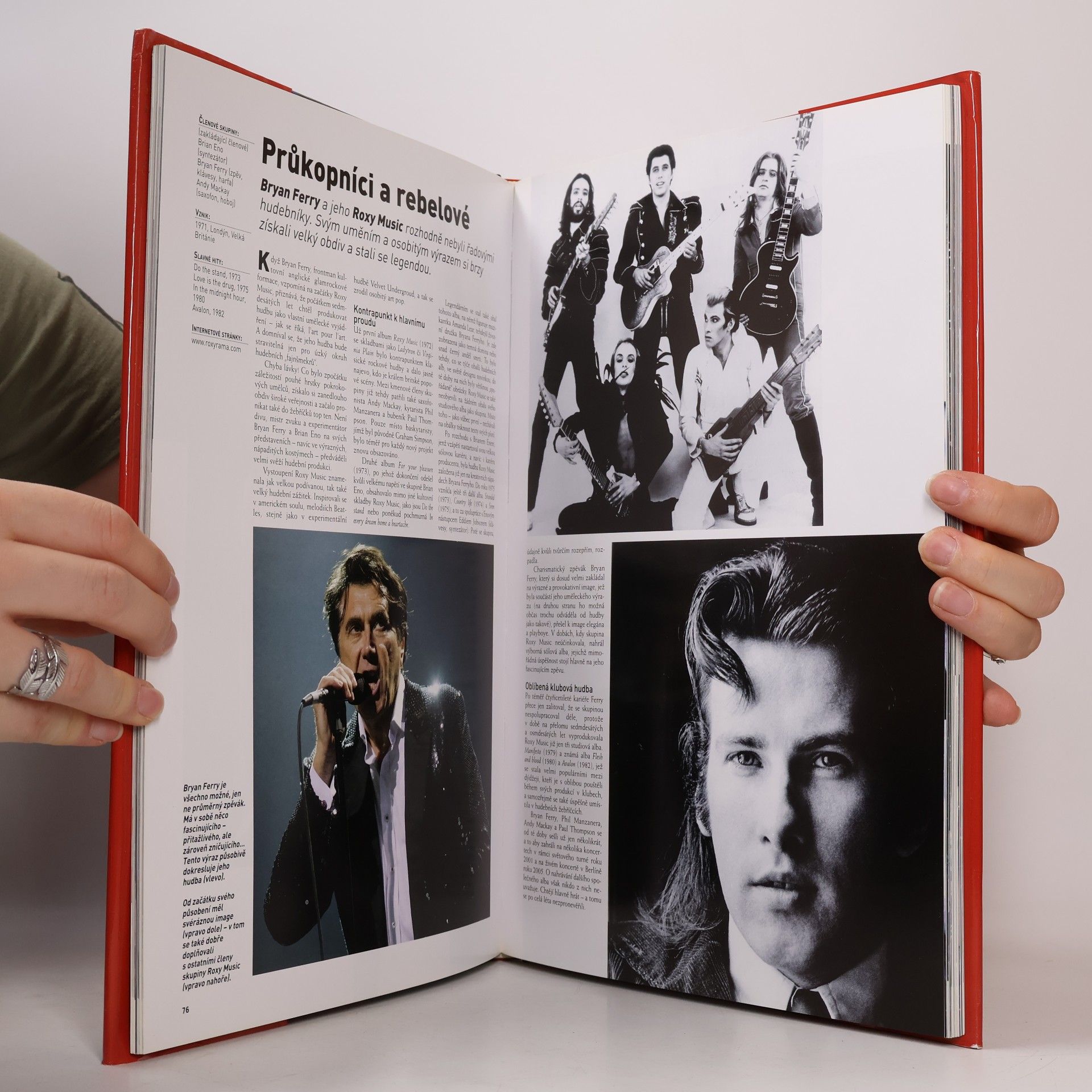 Martina Handwerker 100 hvězd rock & pop. Portréty nejznámějších osobností historie populární hudby