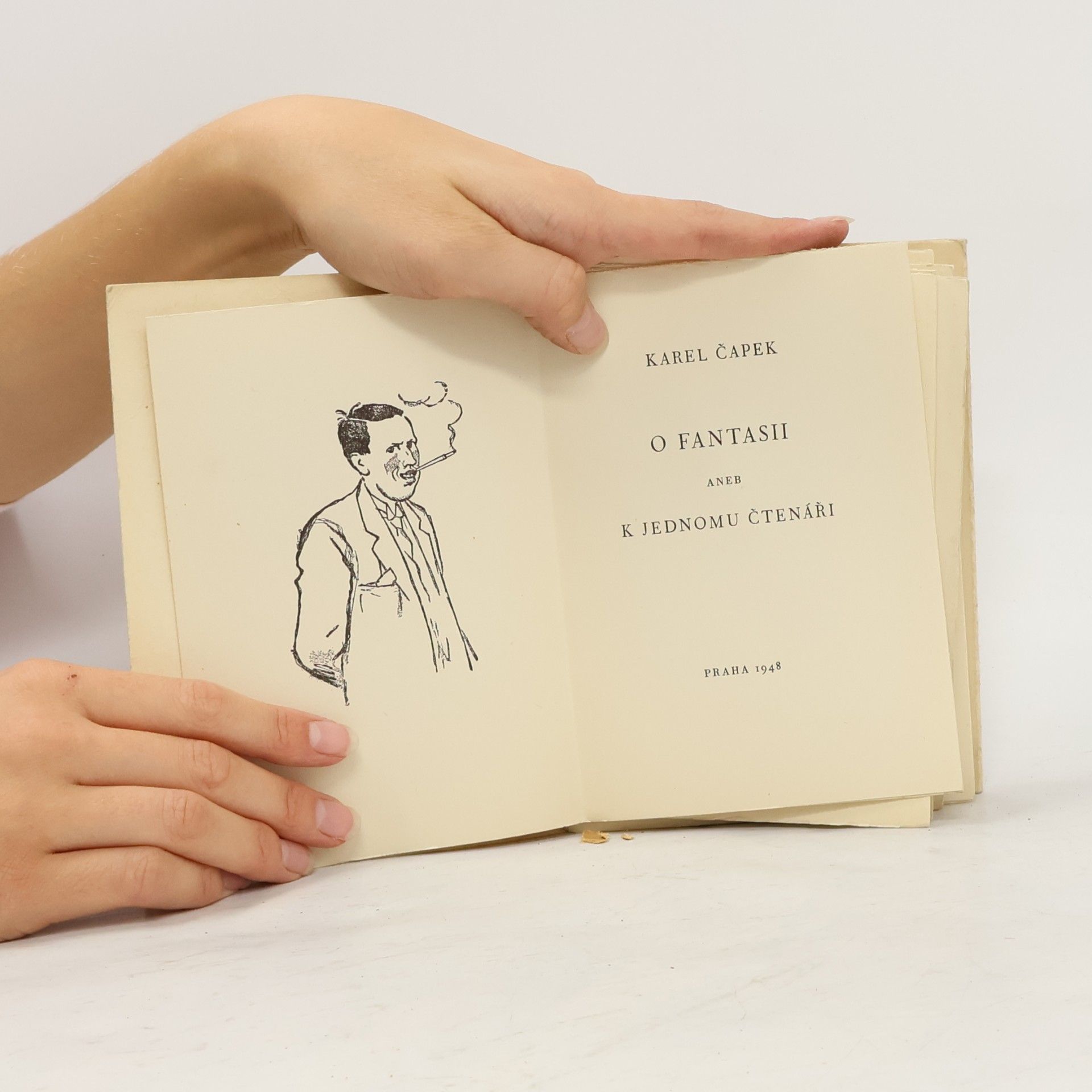 Karel Čapek O fantasii aneb k jednomu čtenáři