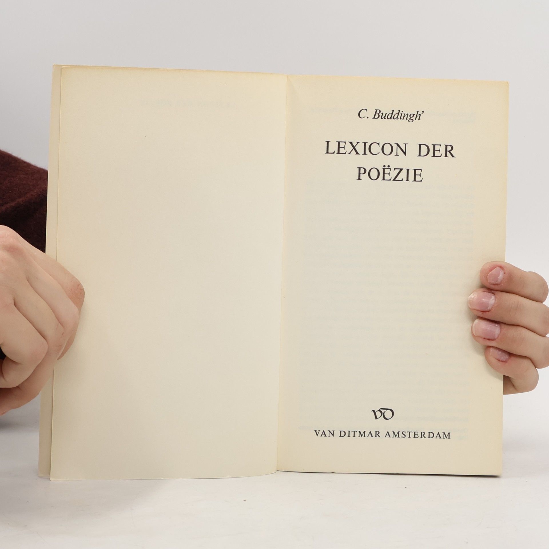 C. Buddingh' Lexicon der poëzie