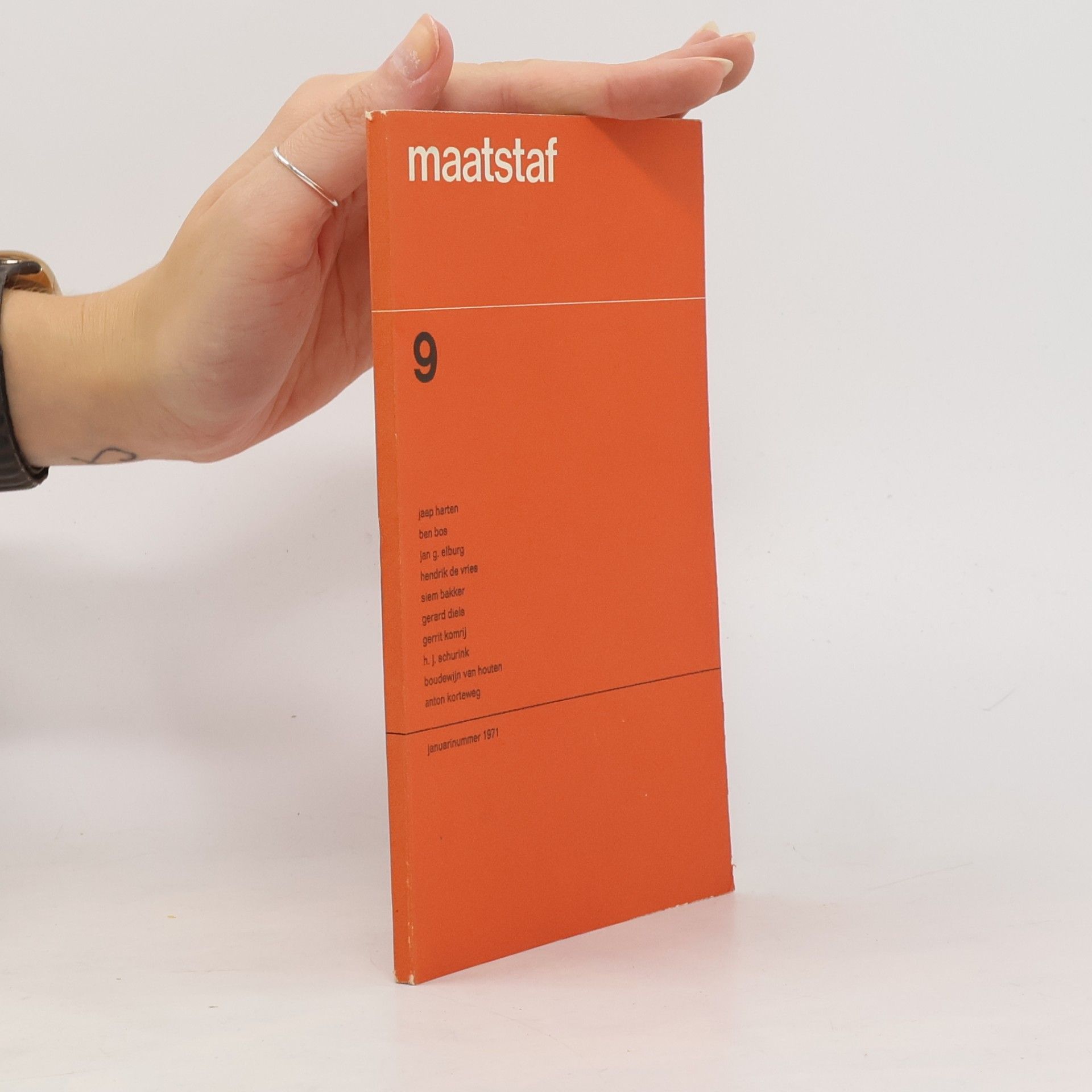 Various authors Maatstaf 9