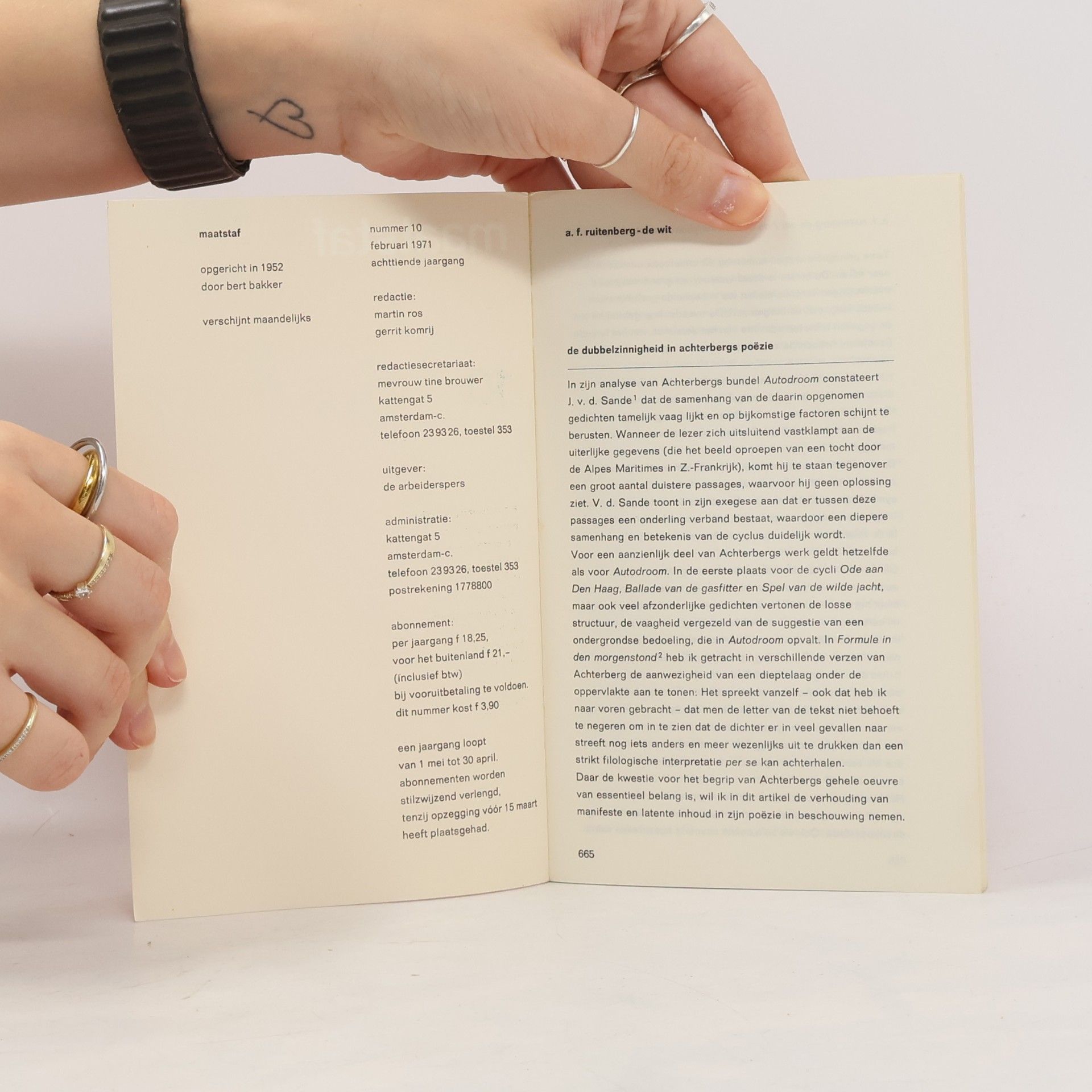 Various authors Maatstaf 10
