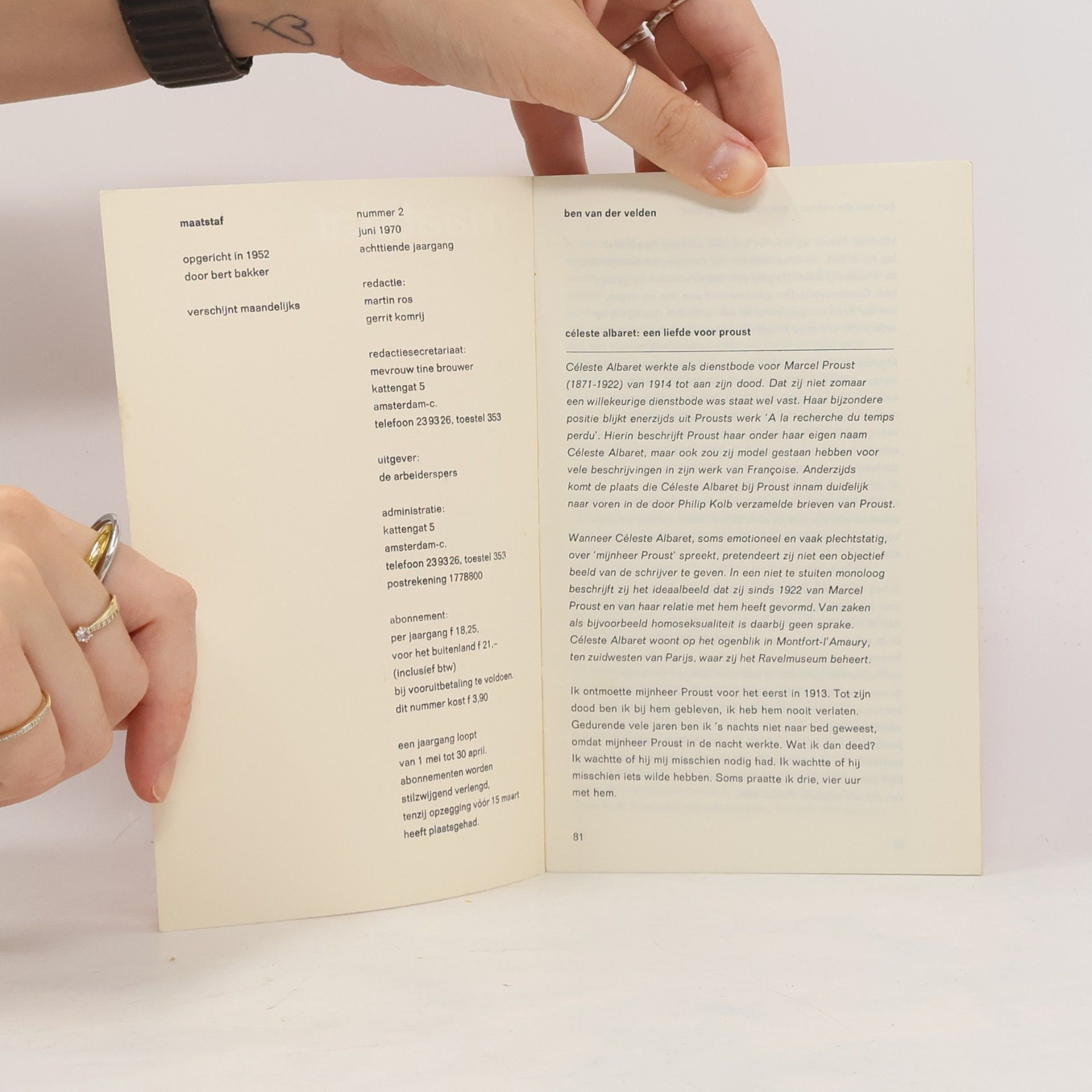 Various authors Maatstaf 2
