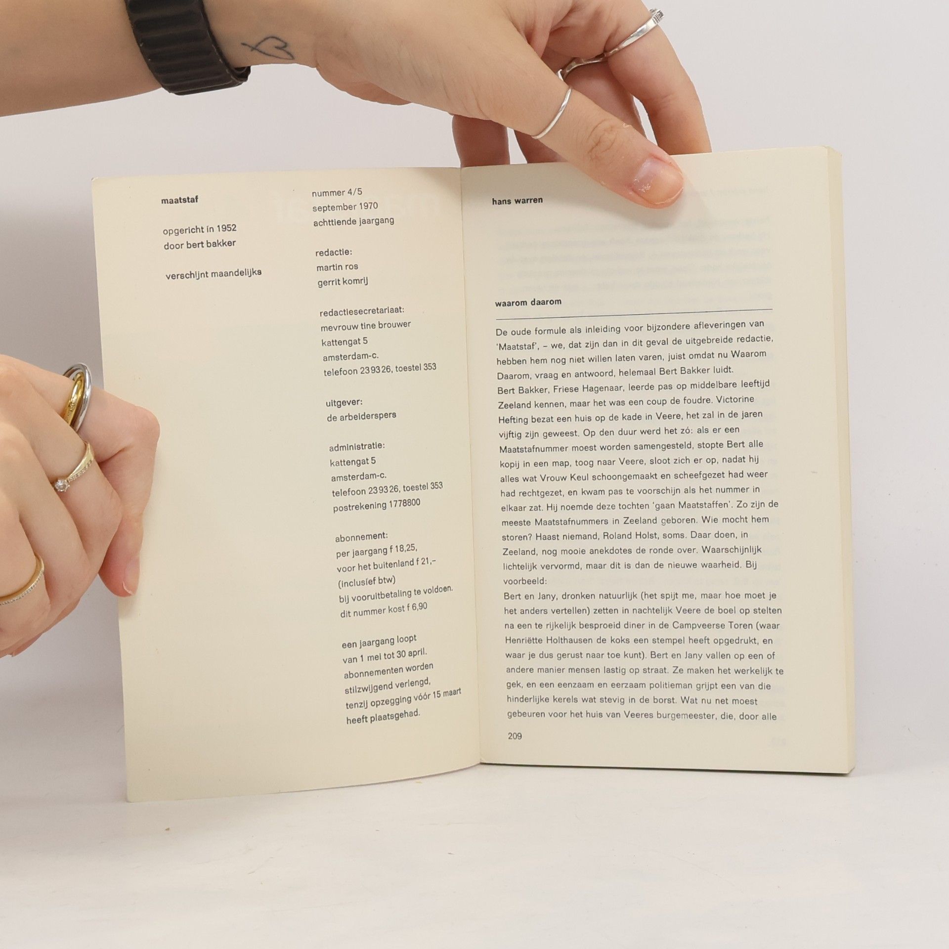 Various authors maatstaf 4/5