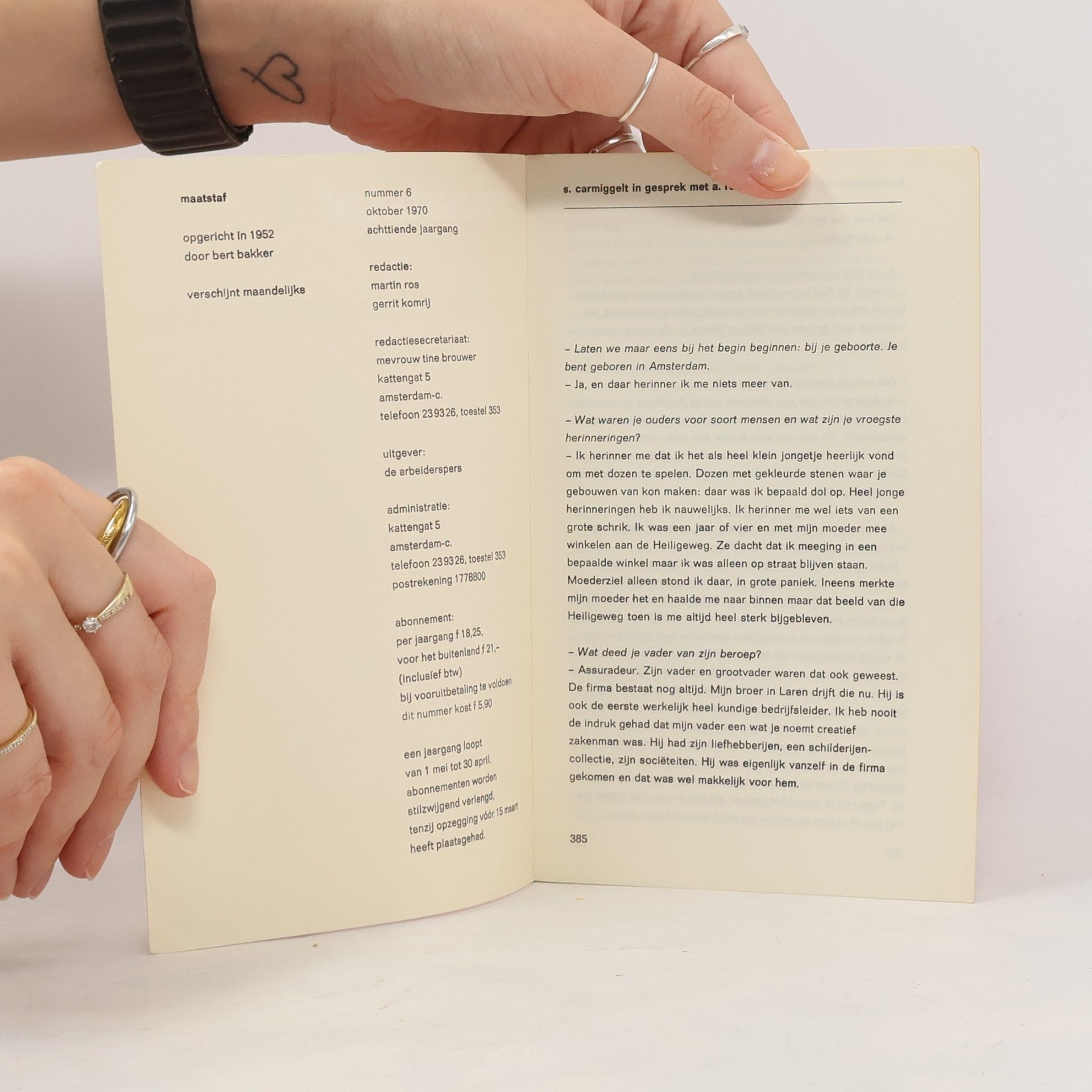 Various authors Maatstaf 6