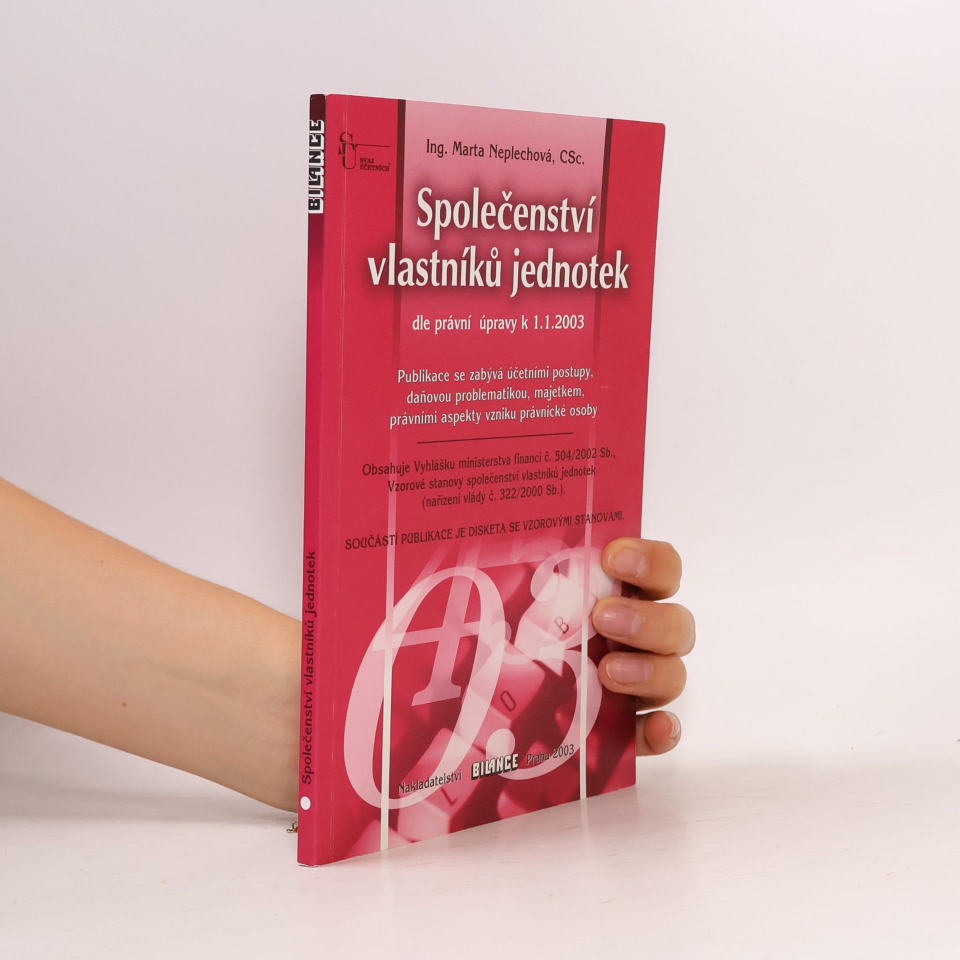 Společenství vlastníků jednotek dle právní úpravy k 1.1.2003