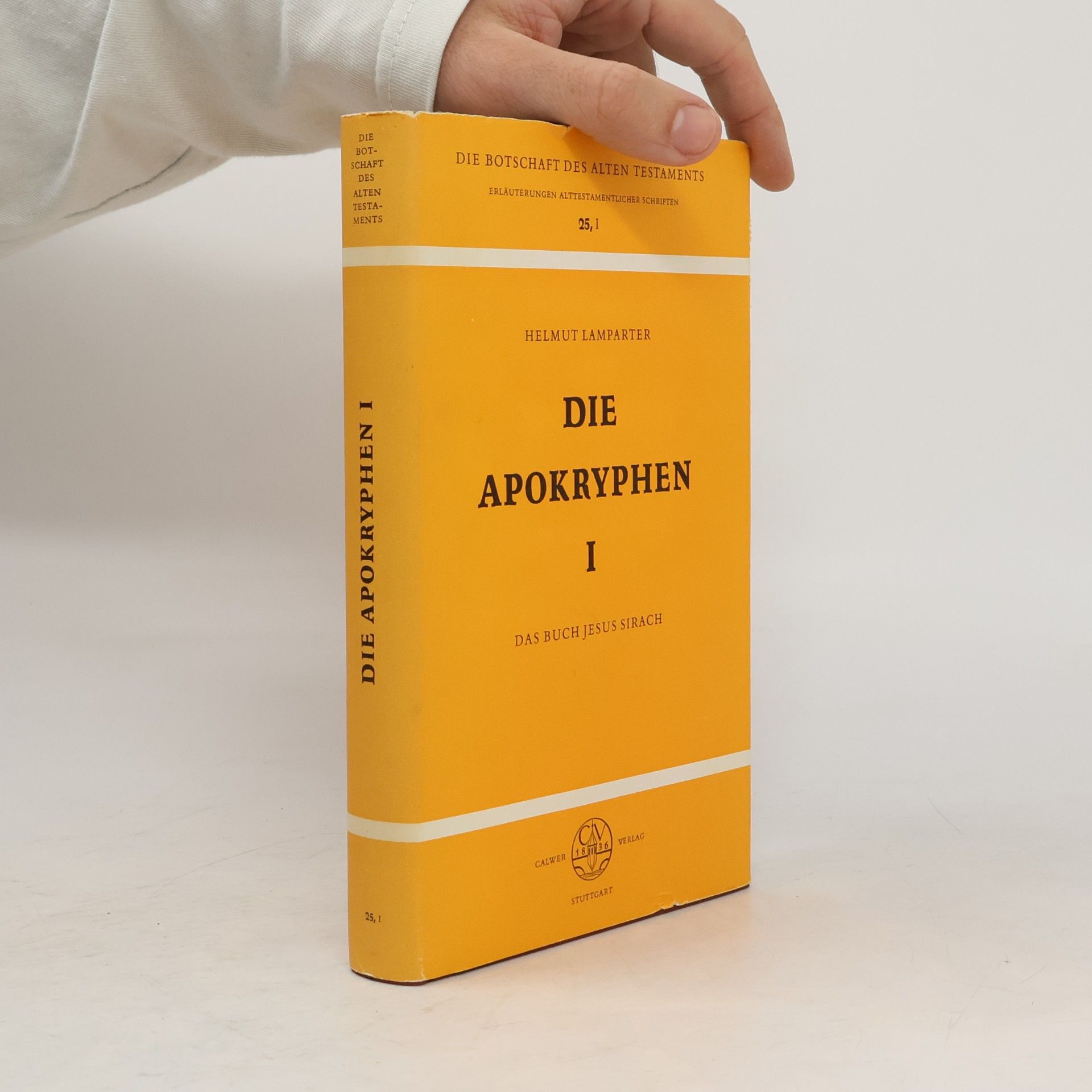 Die Apokryphen I.
