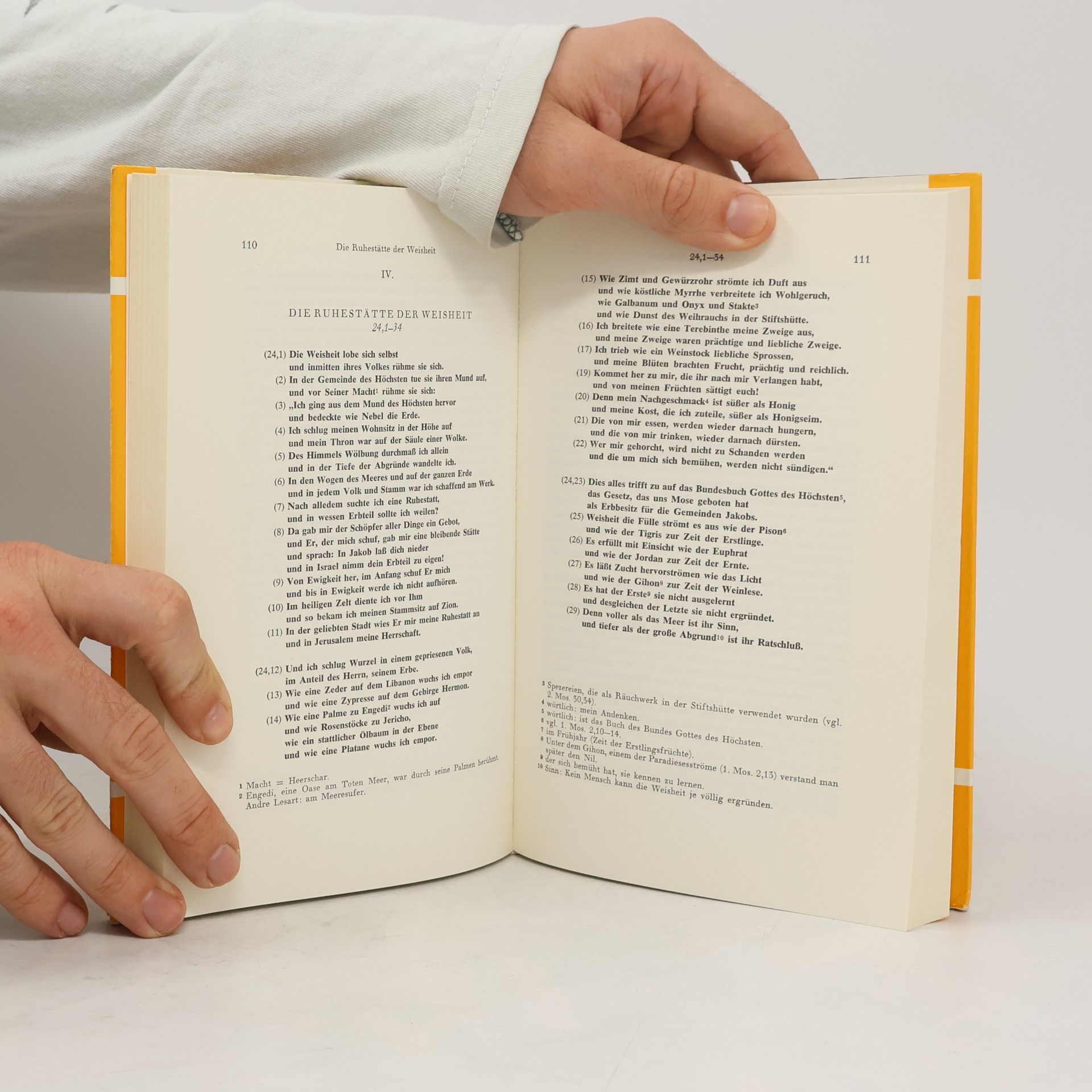 Helmut Lamparter Die Apokryphen. 1, Das Buch Jesus Sirach