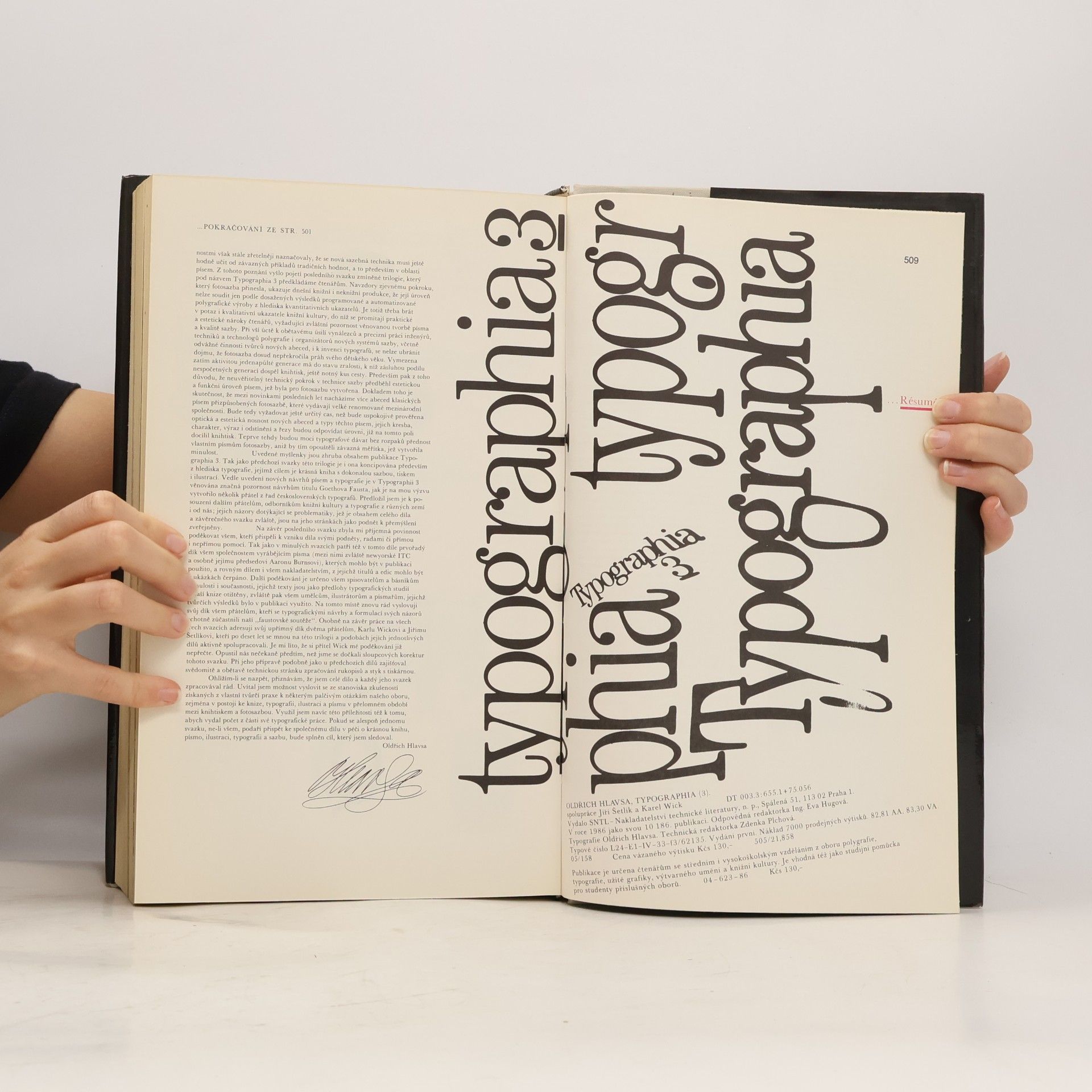 Oldřich Hlavsa Typographia 3