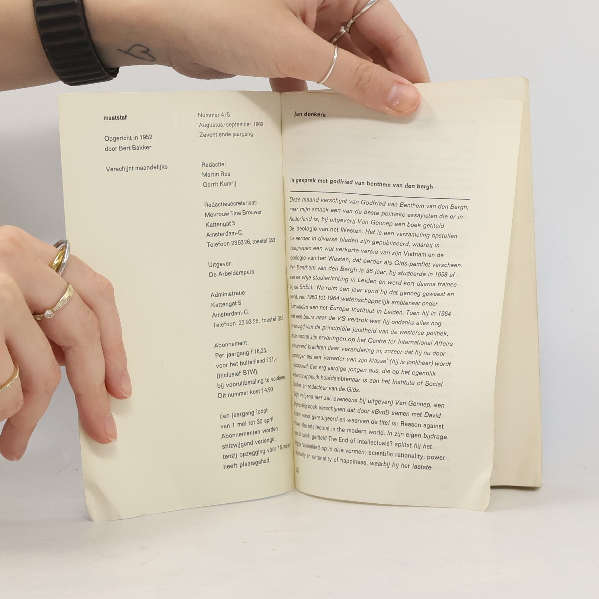 Various authors maatstaf 4/5