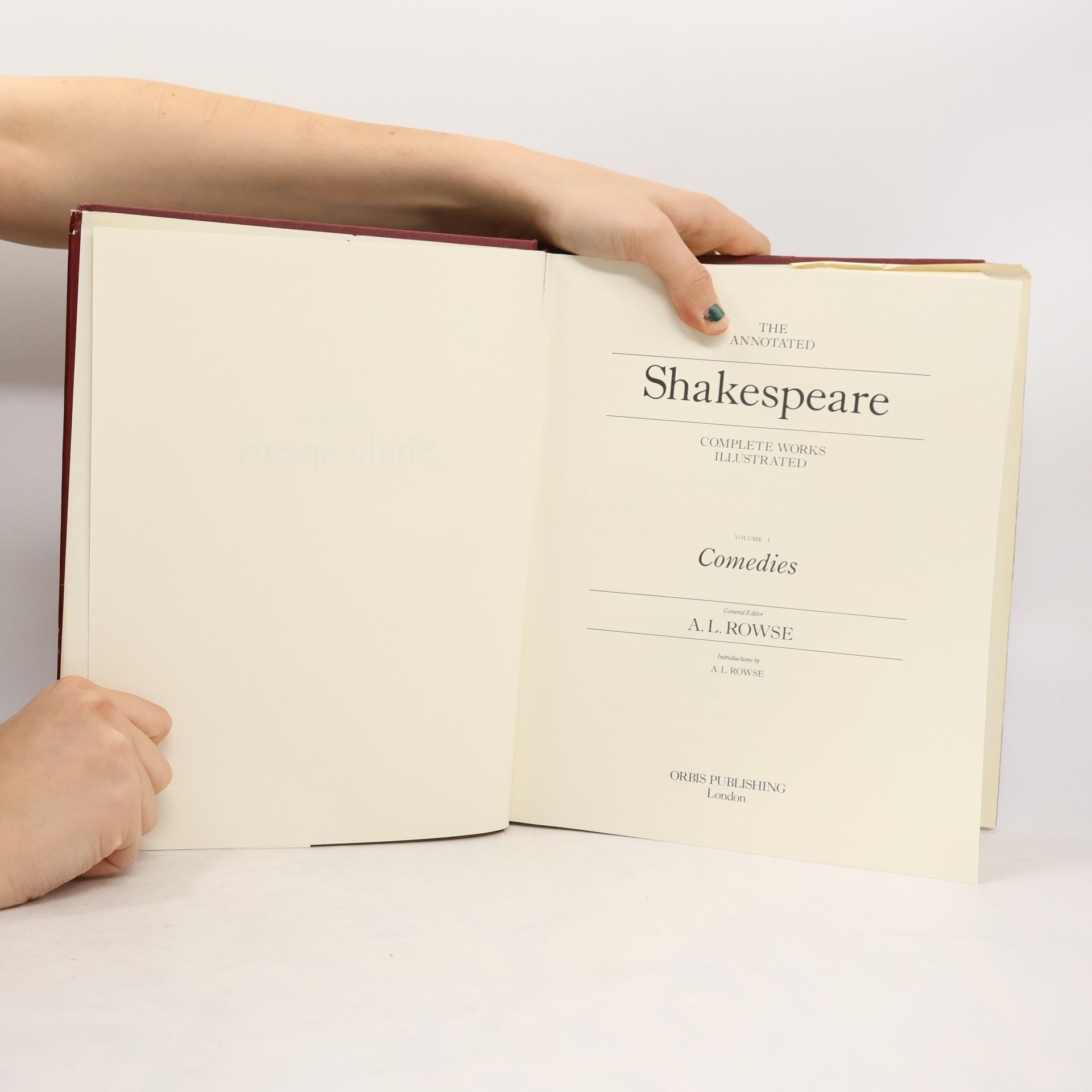 A. L. Rowse The Annotated Shakespeare