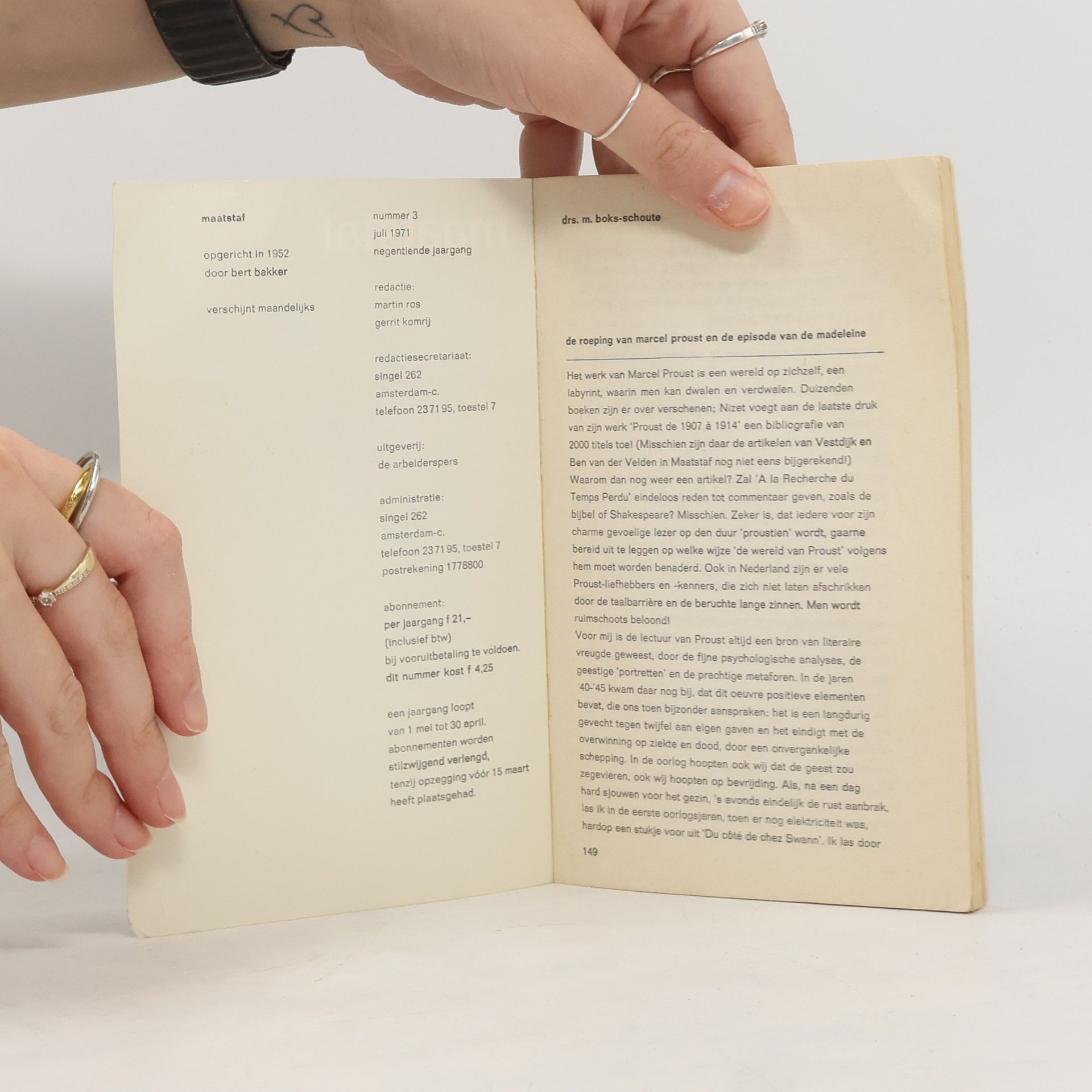 Various authors Maatstaf 3