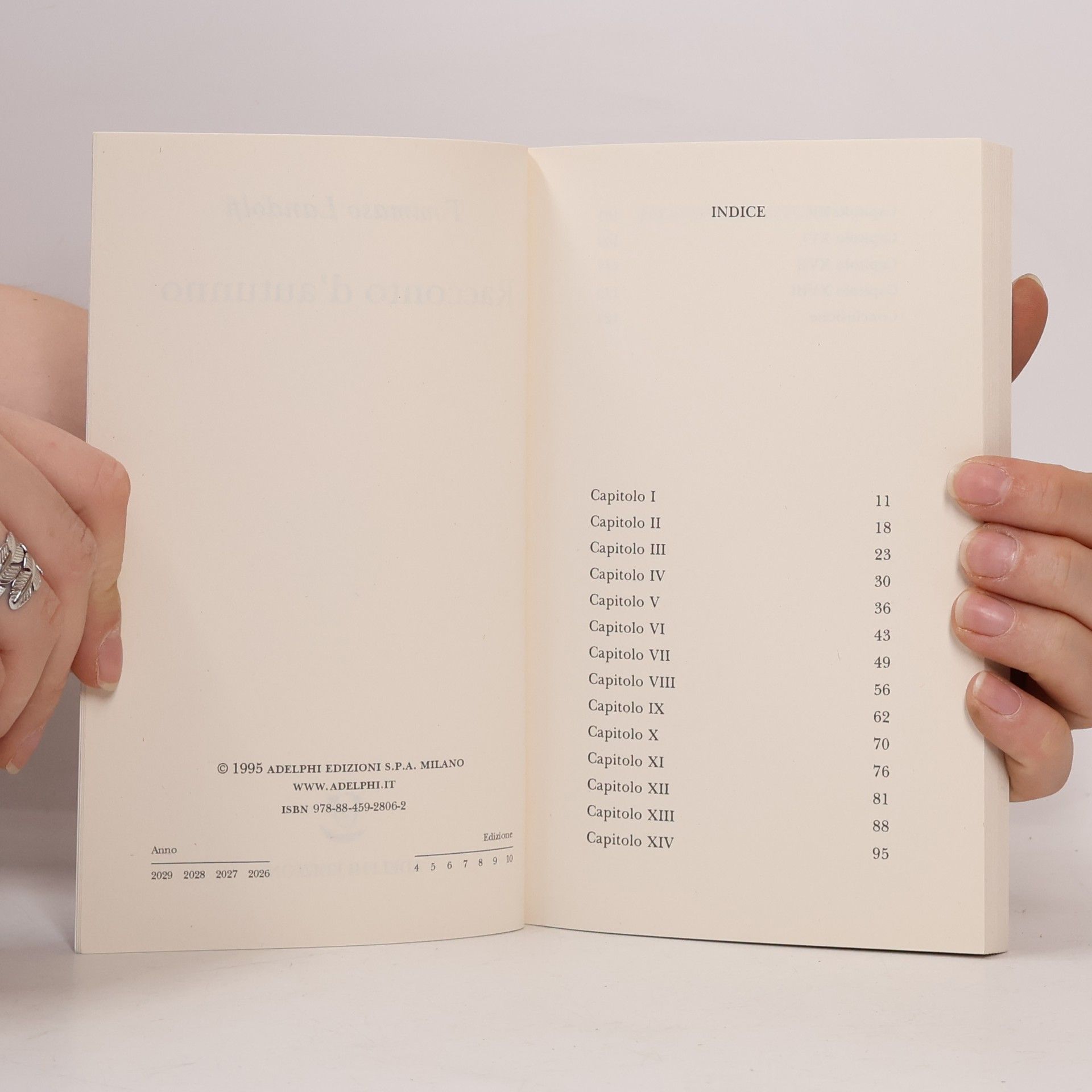 Tommaso Landolfi Gli Adelphi - 435: Racconto d'autunno