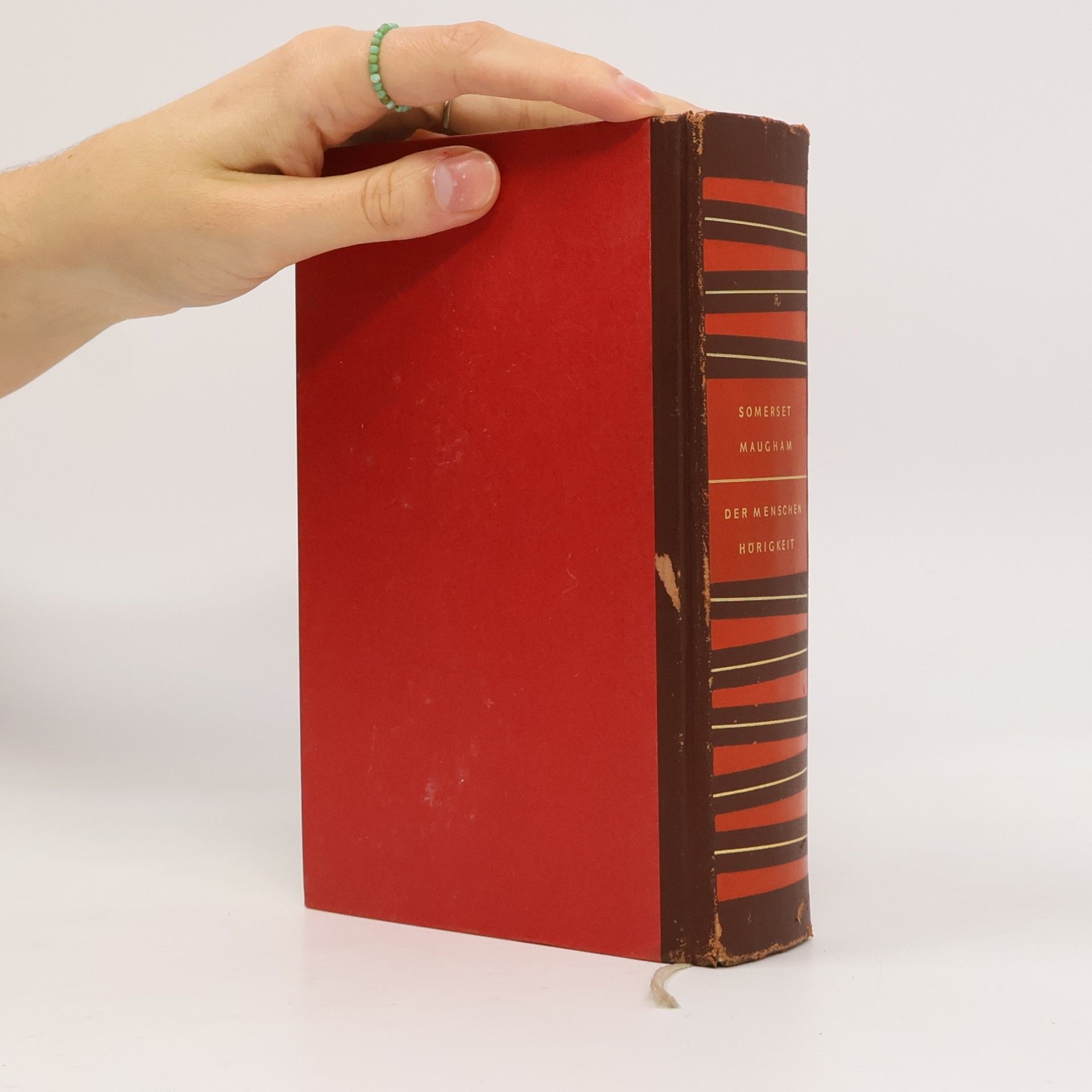 Somerset Maugham Der Menschen Hörigkeit