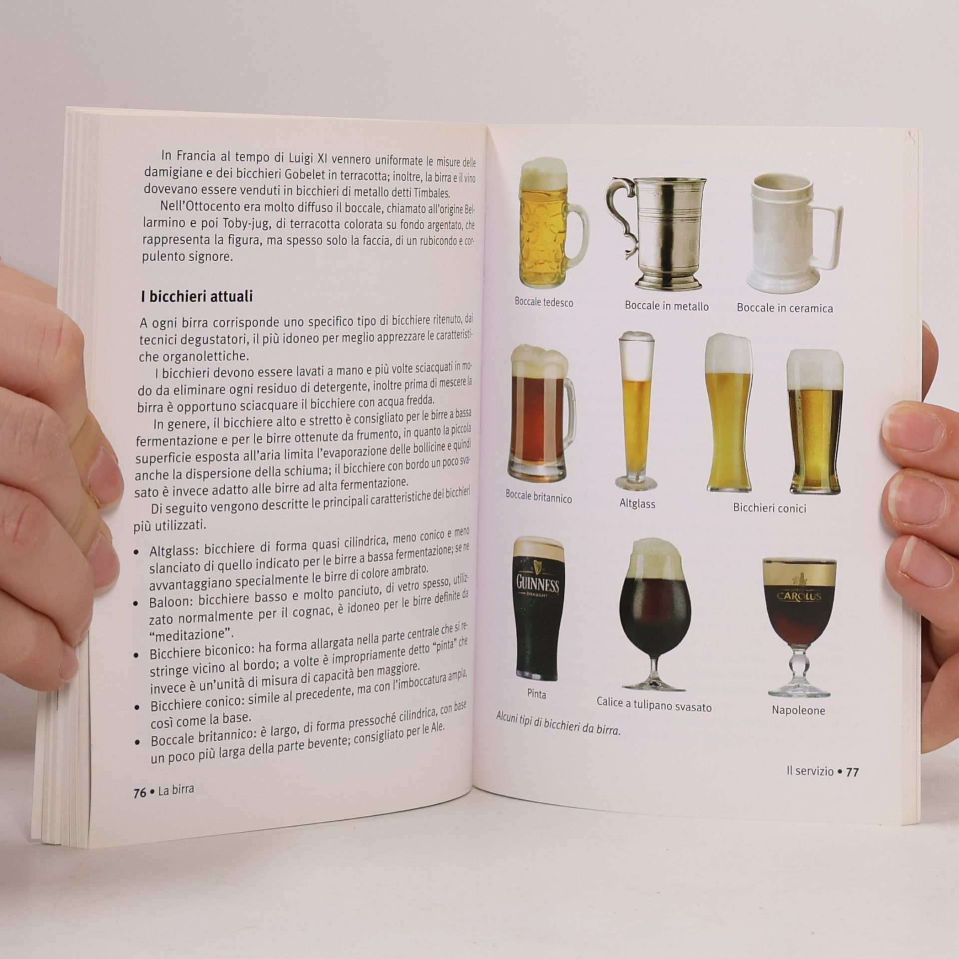 Giuseppe Sicheri Vini e bevande: La birra