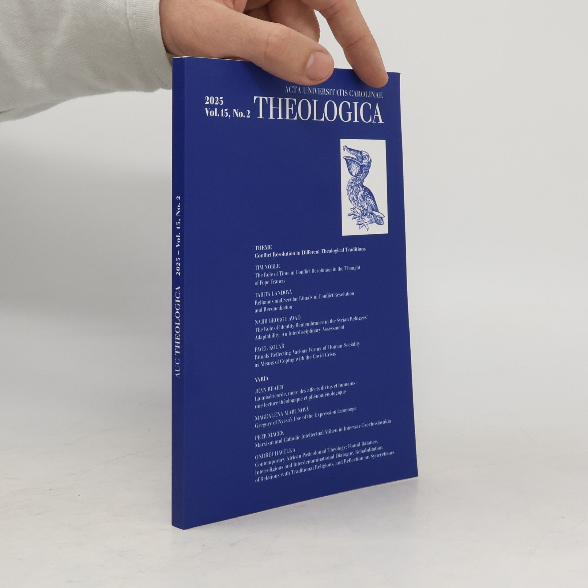 Various authors Theologica Vol. 15, No. 1