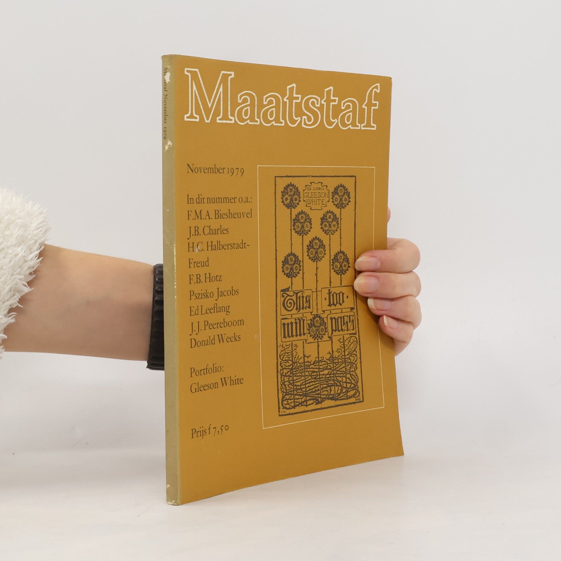 Various authors Maatstaf November 1979